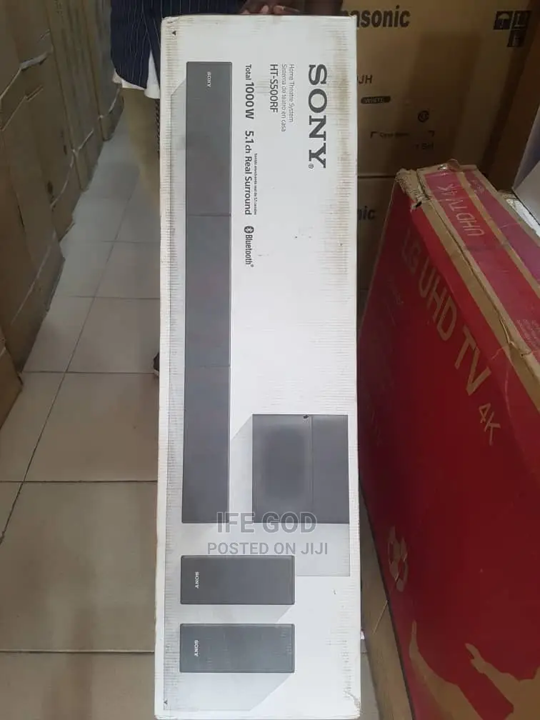 Original Sony Soundbar 5.1ch 1000w Real Surround Ht-S500rf