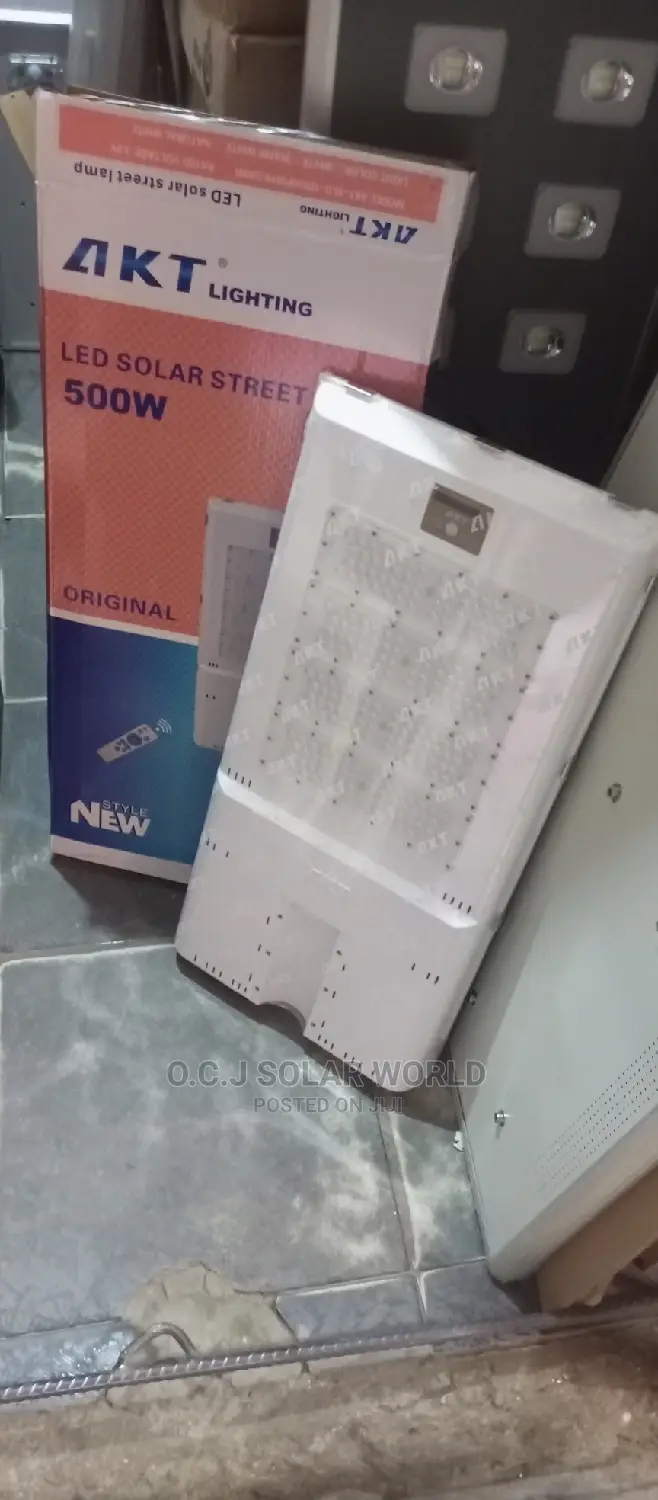 500watts AKT Solar Street Light All in One Aluminum Body