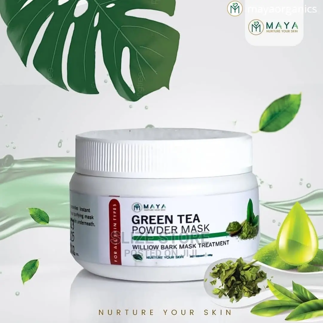 Green Tea and Willow Bark Powder Mask