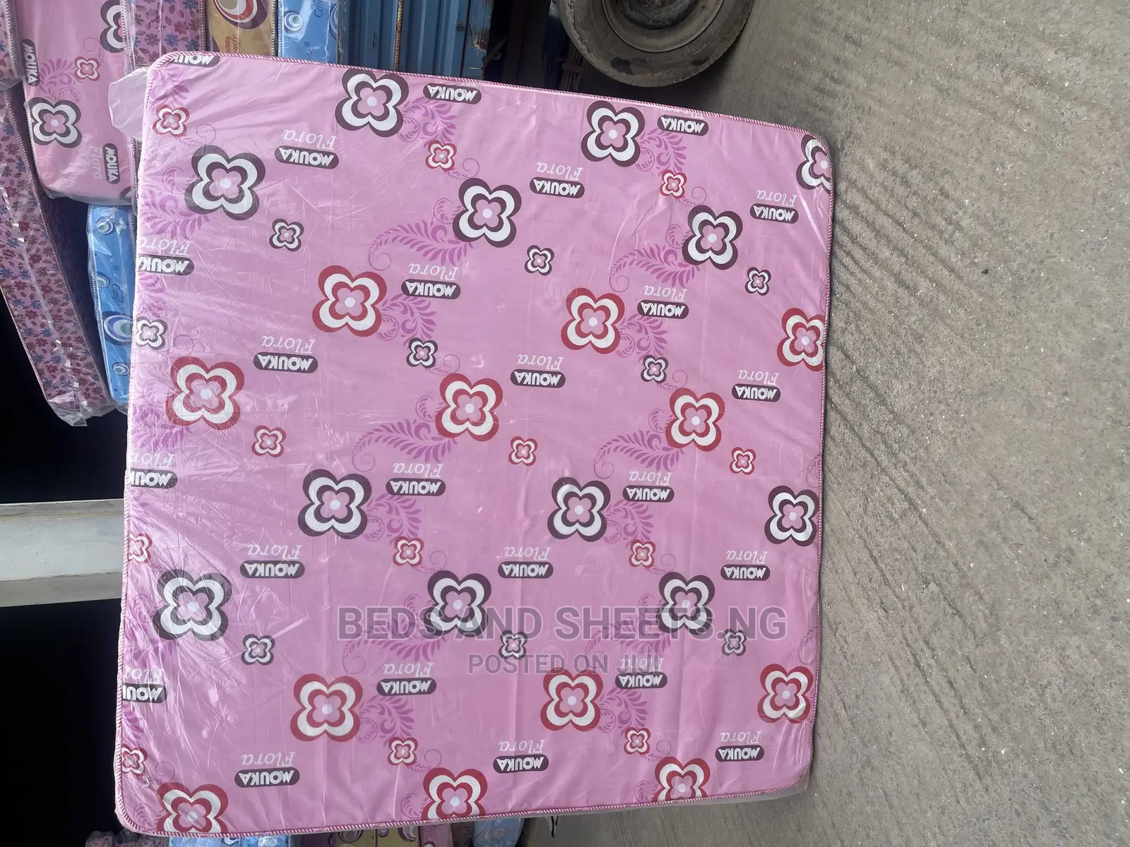 Original Mouka Flora Mattress 6 by 6 by 20 With 3 Yrs Warranty