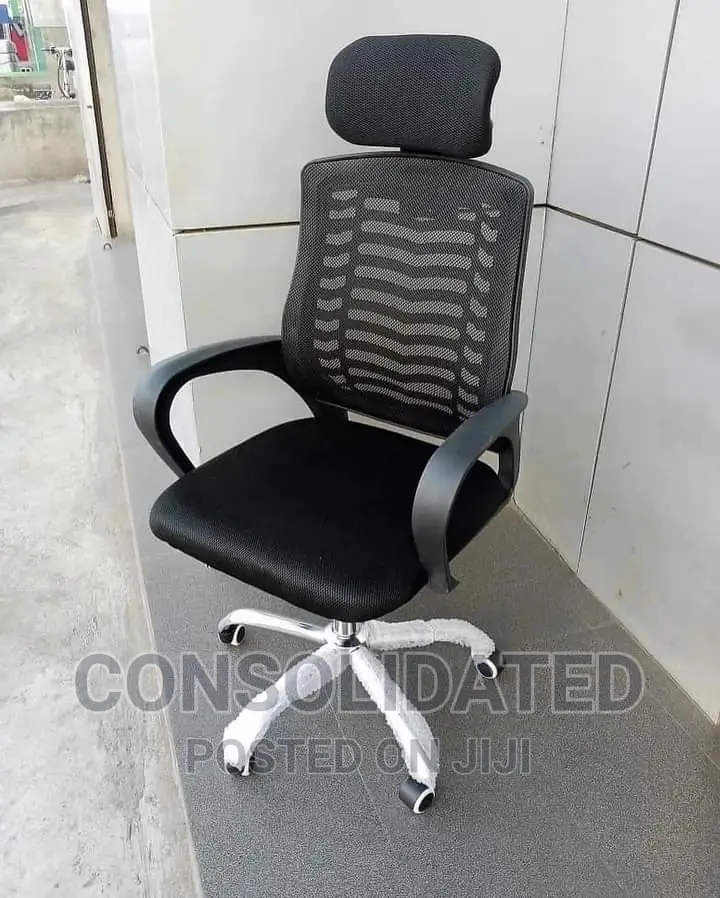 Mesh Office Chair With Headrest