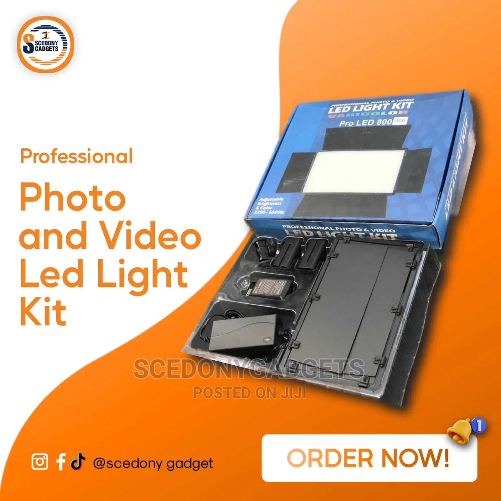 Professional Photo,Video RGB Led Light 800