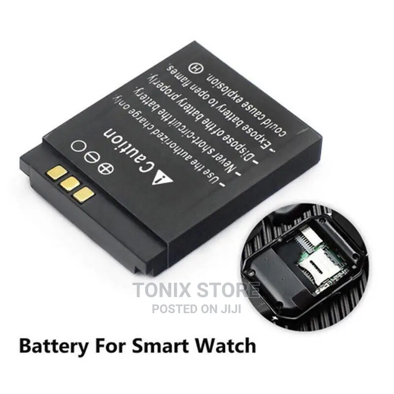Replacement Battery for Smartwatch (DZ09,A1,V8,X6,GT08,Etc.)