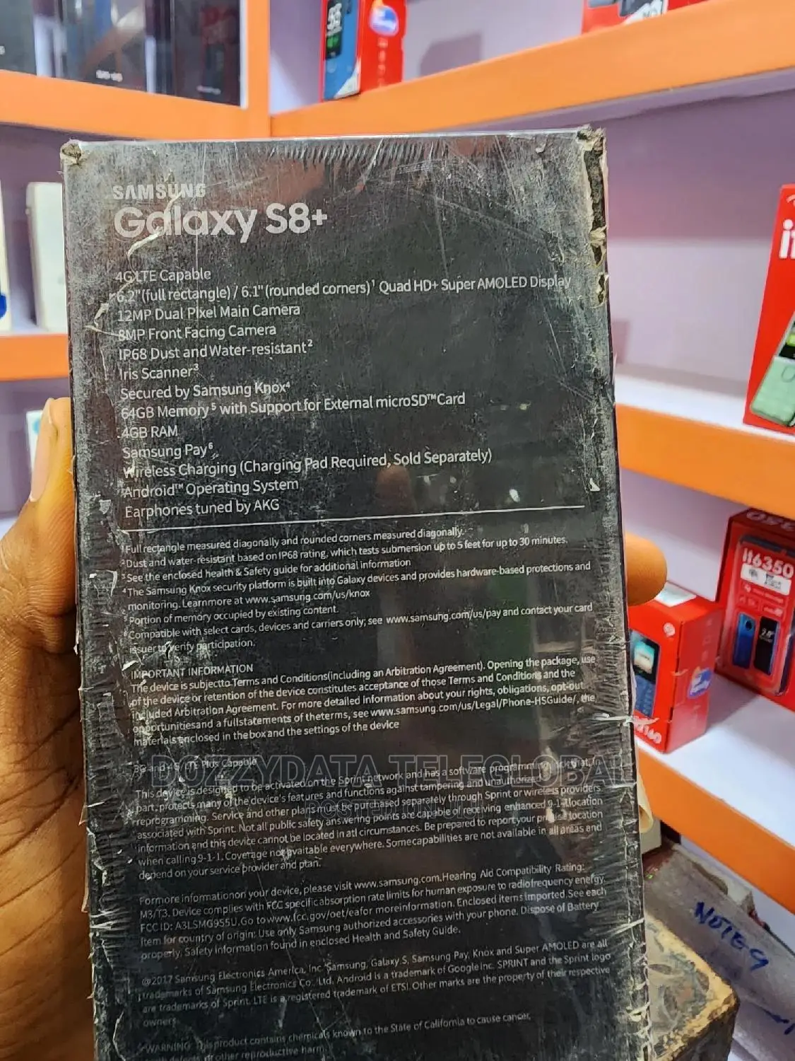 New Samsung Galaxy S8 Plus 64 GB