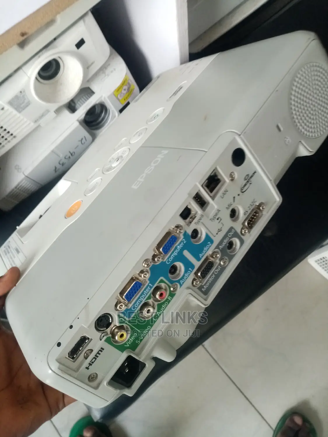 Epson Projector With Hdmi, Vga, Lan and Other Ports