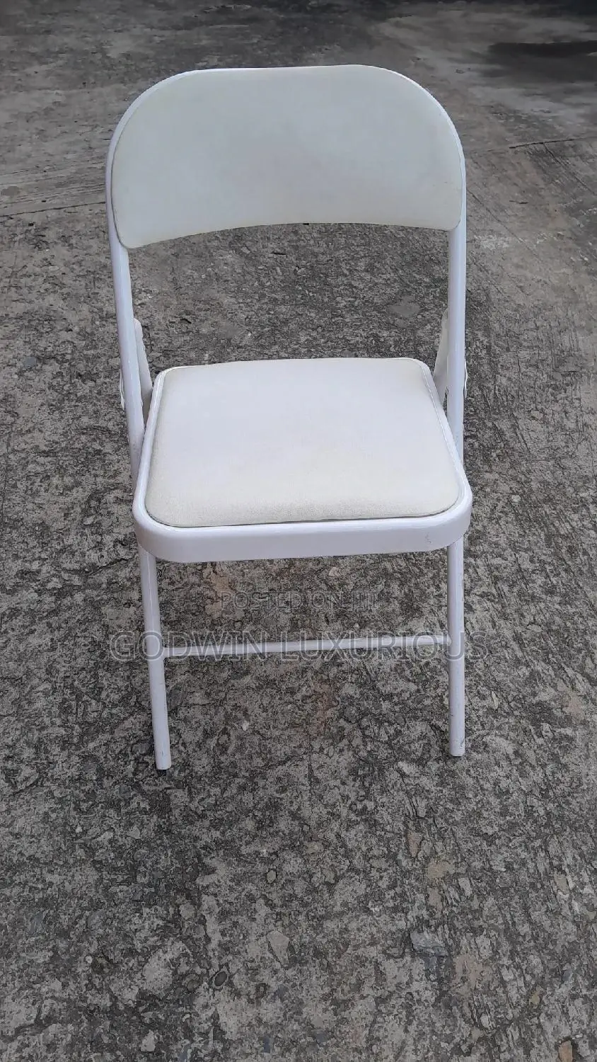 White Folding Chair