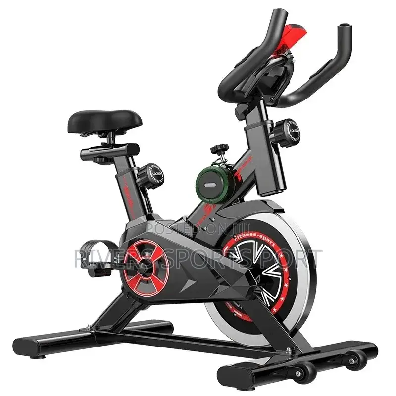 Fitnax High Spinning Bike With Pulse Meter and Phone Holder