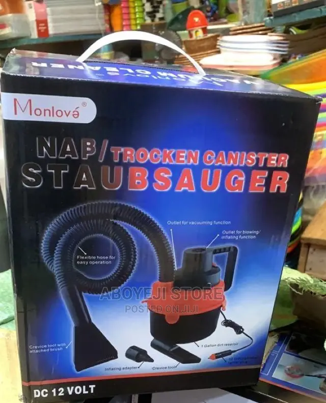 Wet and Dry Auto Car Vacuum Cleaner