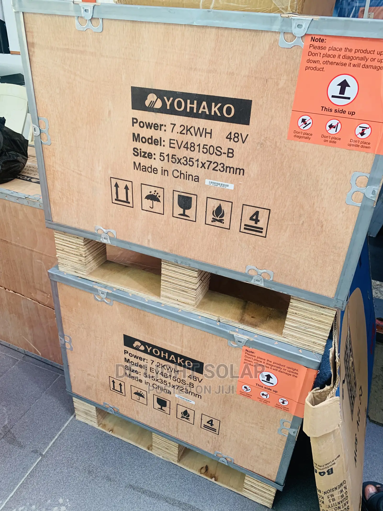 7.5kwh 48v Yohako Lithium Ion Battery