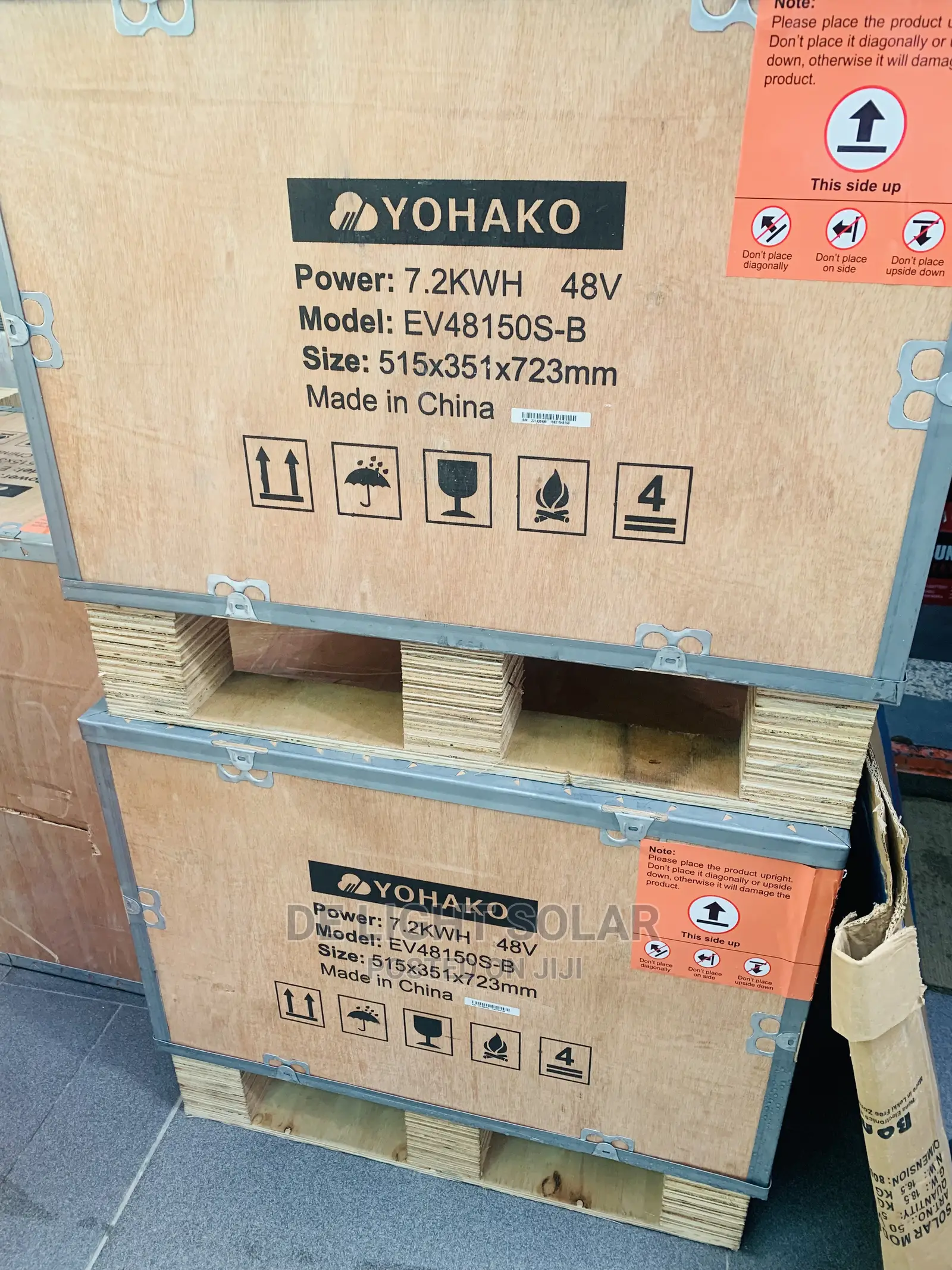 7.5kwh 48v Yohako Lithium Ion Battery