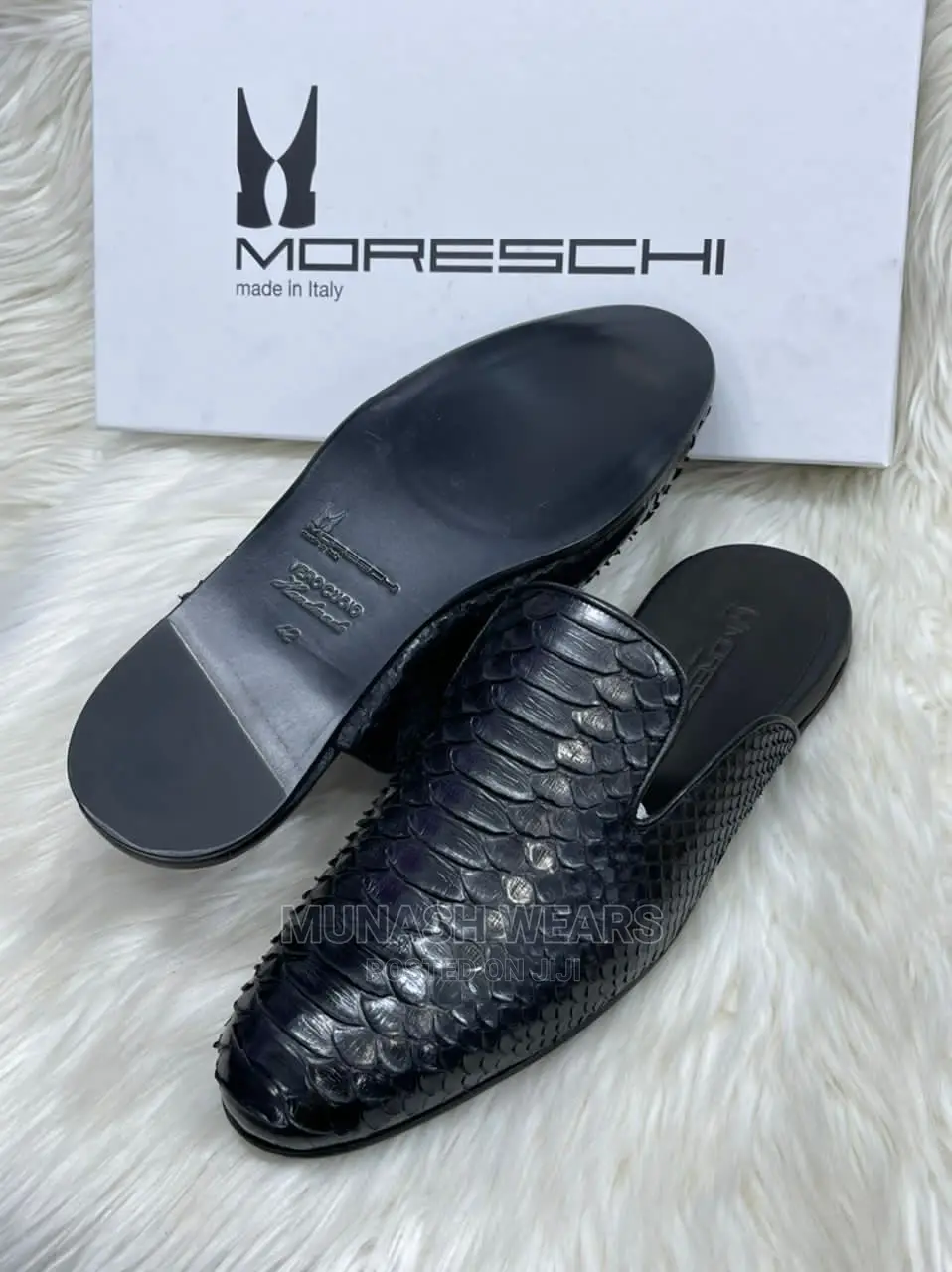Italian Leather Half Shoe
