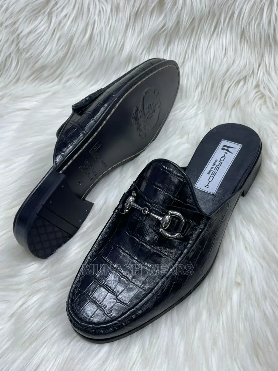 Italian Leather Half Shoe
