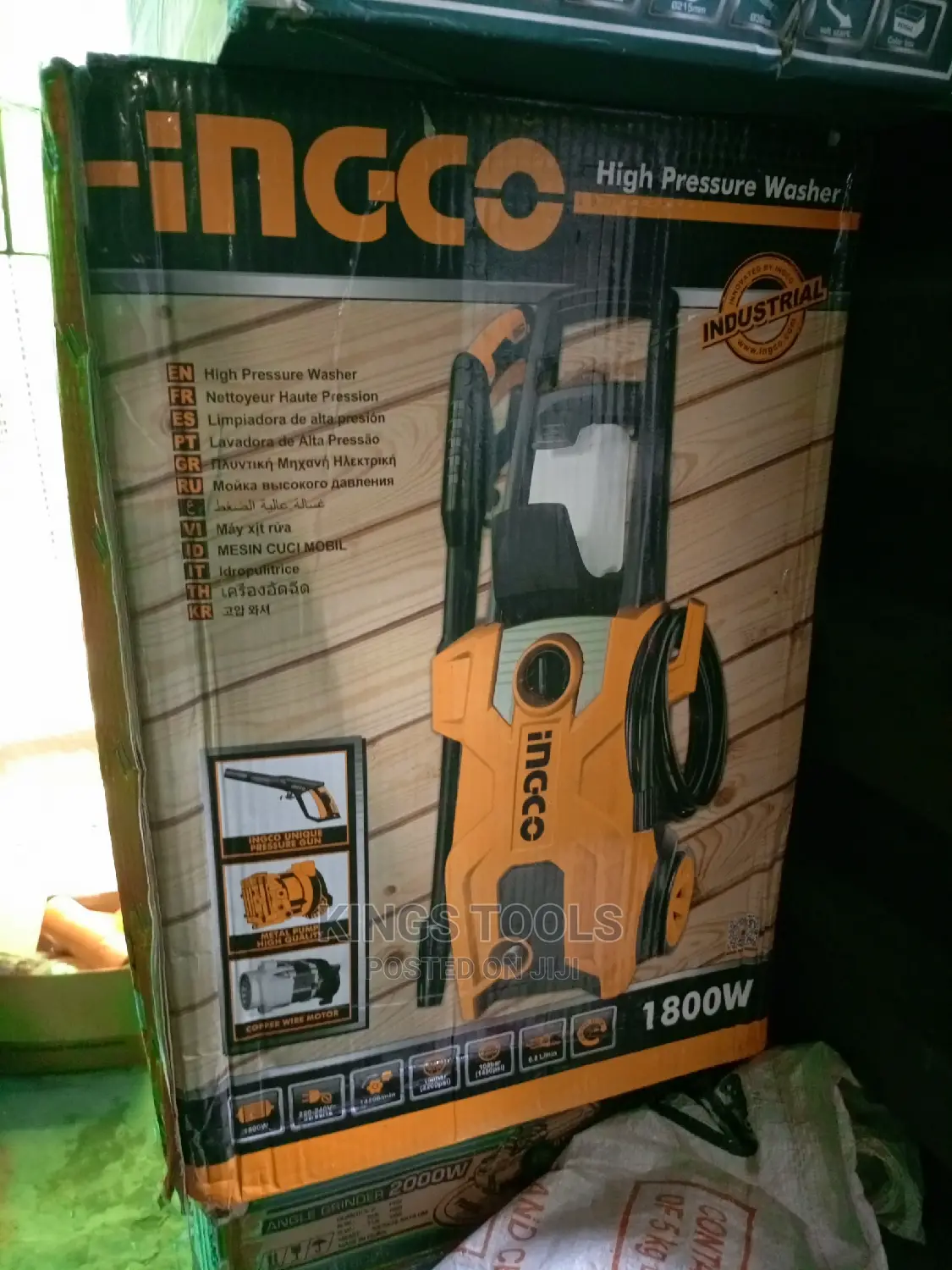 High Pressure Washer 1800w