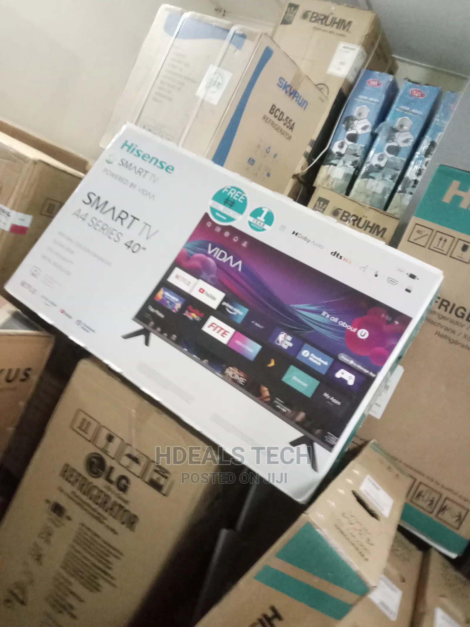 Quality New Hisense 40 A4 Series Smart TV