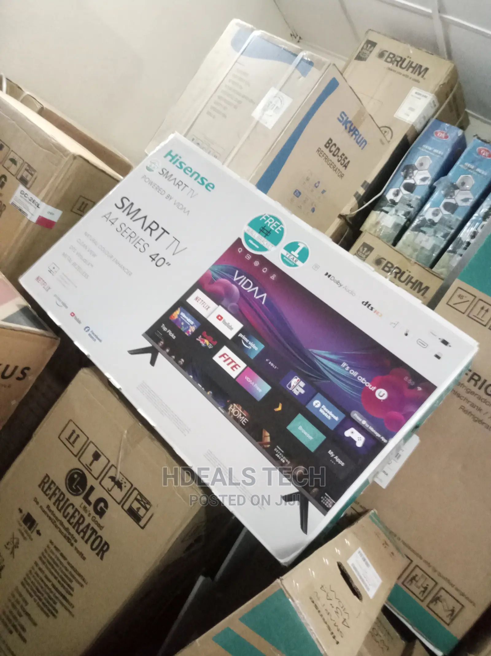 New Affordable Hisense 40 A4 Series Smart TV