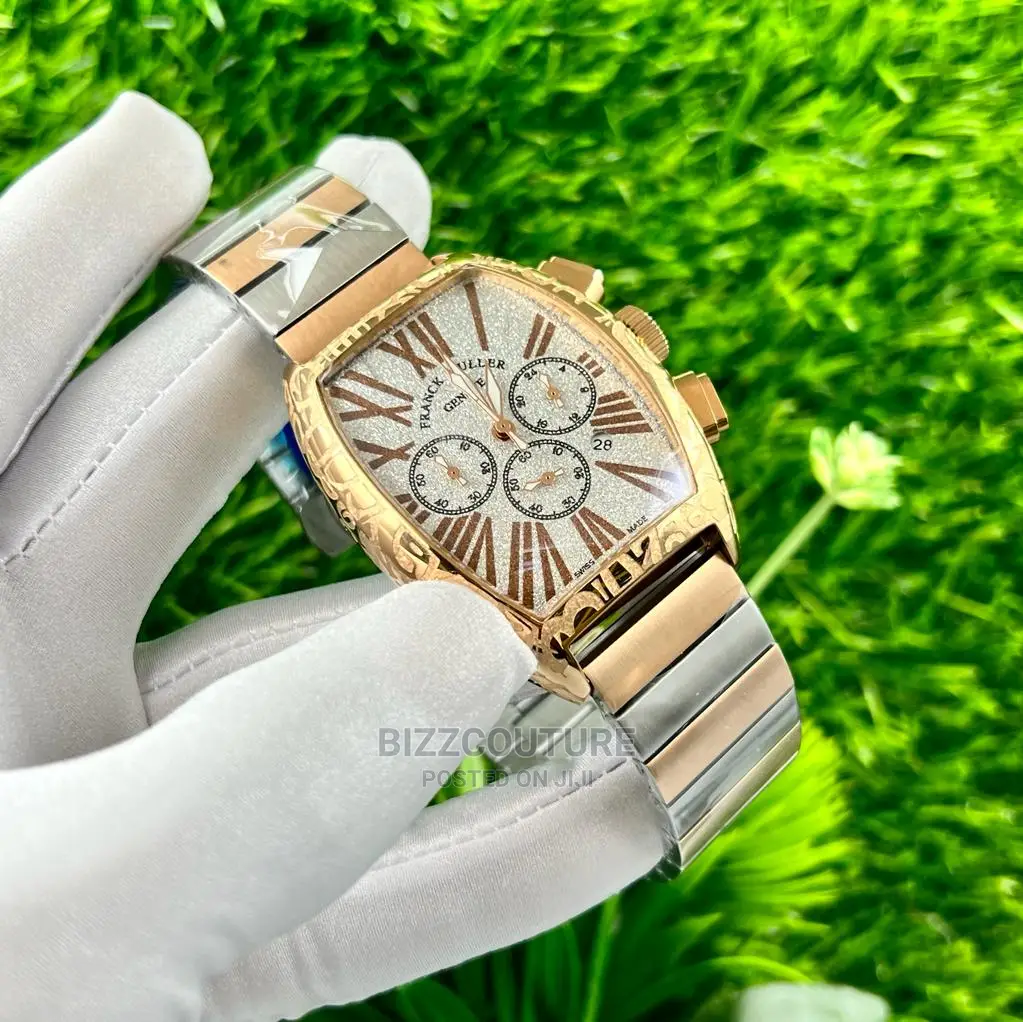 Original FRANCK MULLER Gold Chain Watch Available in Store