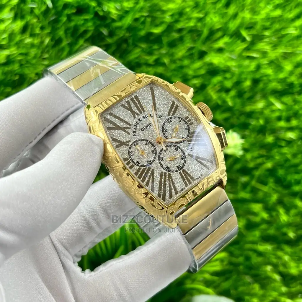 Original FRANCK MULLER Gold Chain Watch Available in Store