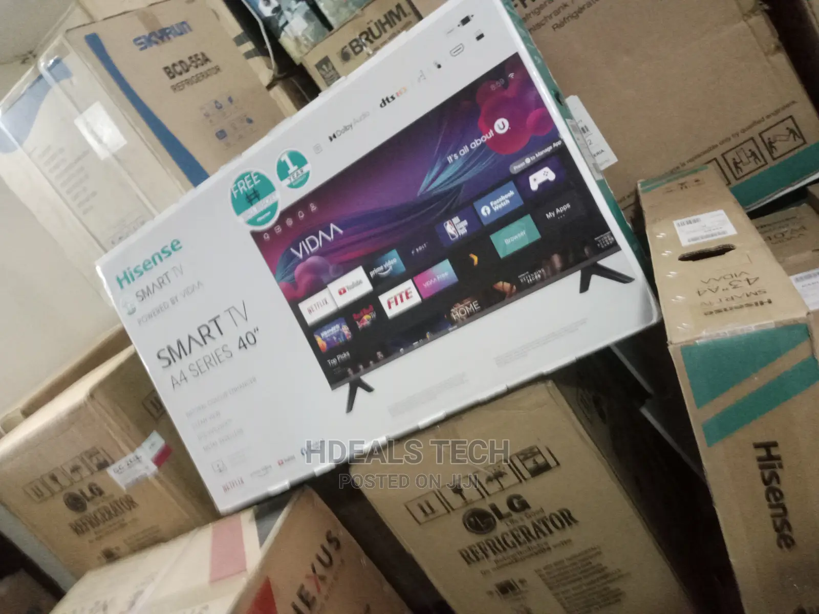 Quality Hisense 40 A4 Smart Series TV
