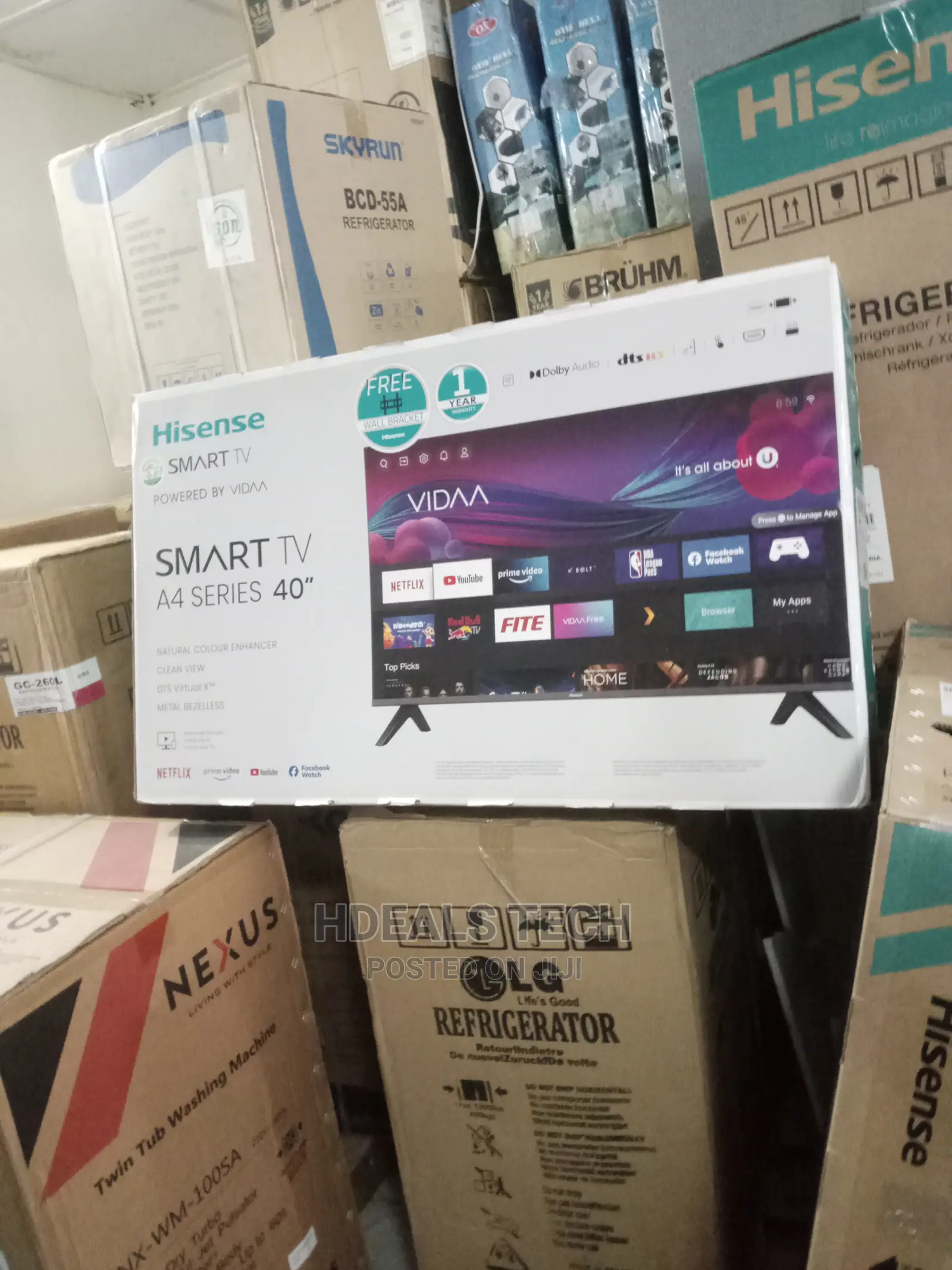 Quality Hisense 40 A4 Smart Series TV