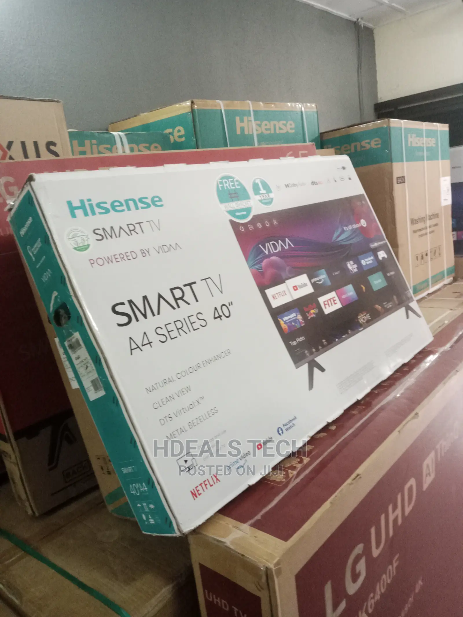 New Brand Hisense 40 A4 Series Smart TV