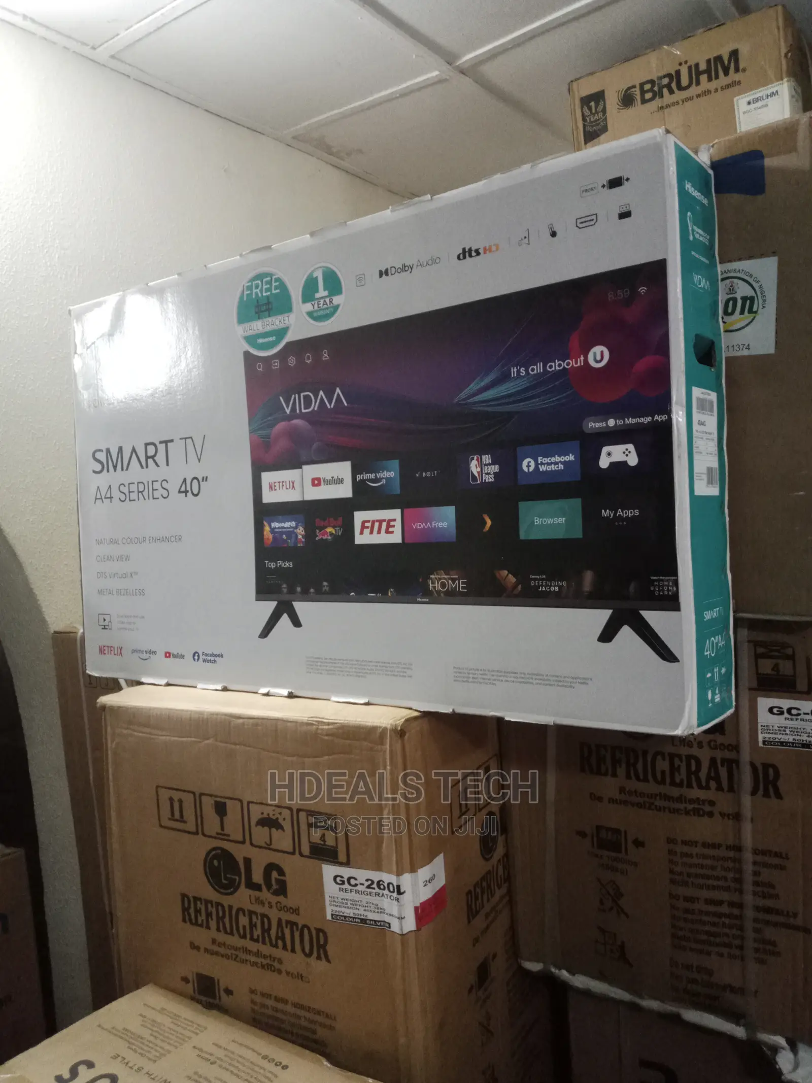 Original Hisense 40 A4 Series Smart TV