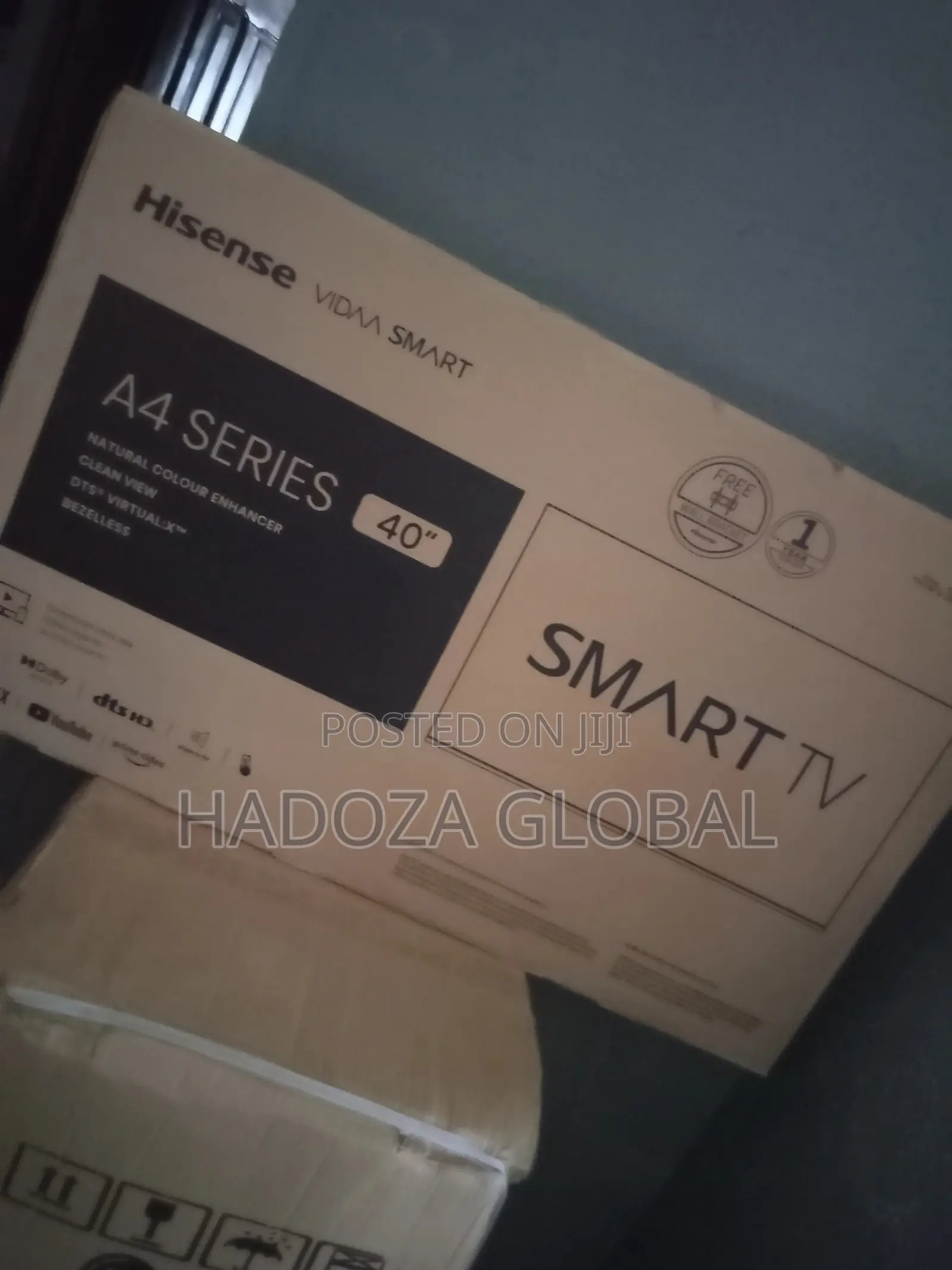 Hisense 40inch Series A4 Smart TV With 1yr Warranty