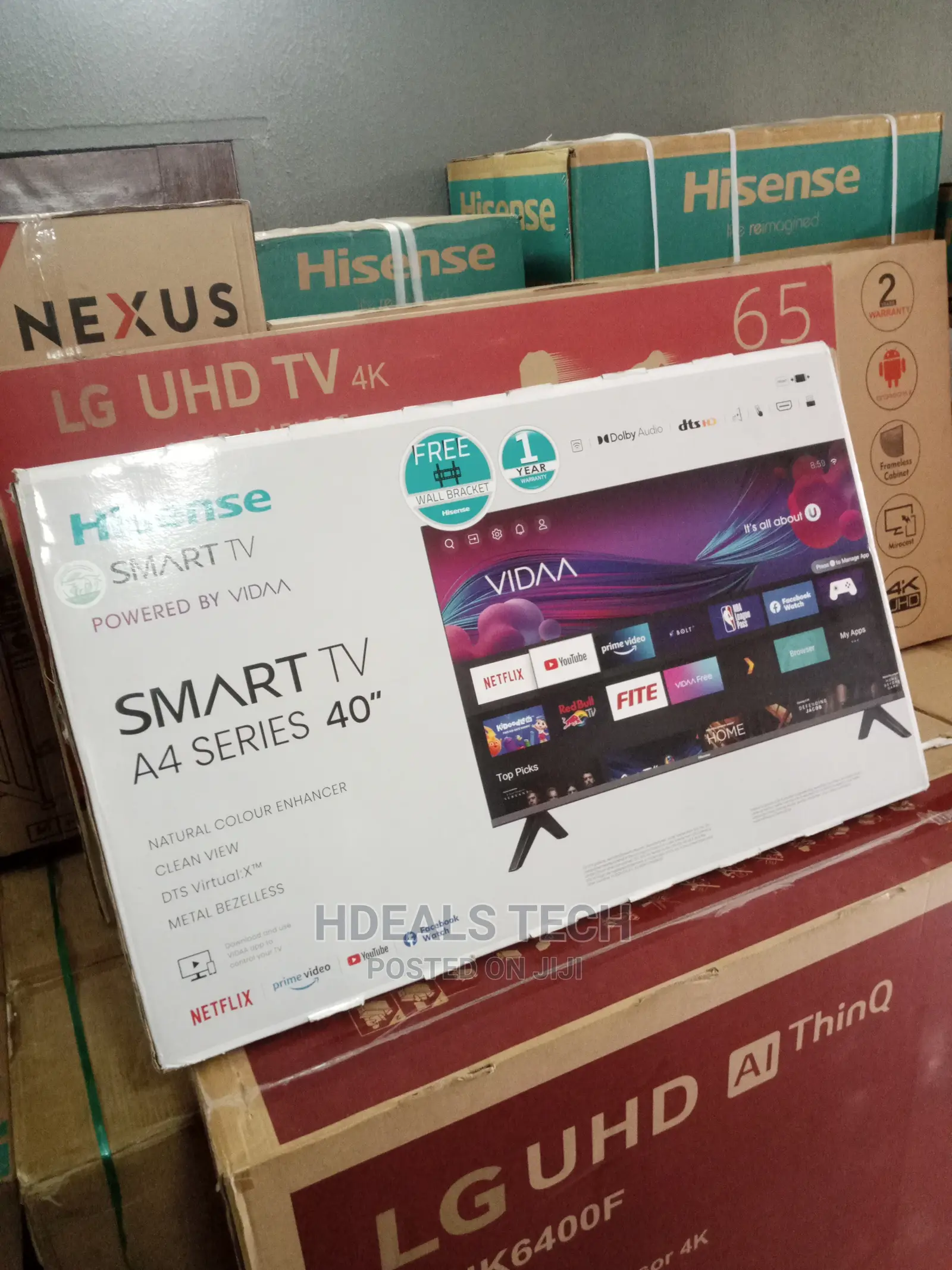 Affordable Hisense 40 A4 Series Smart TV