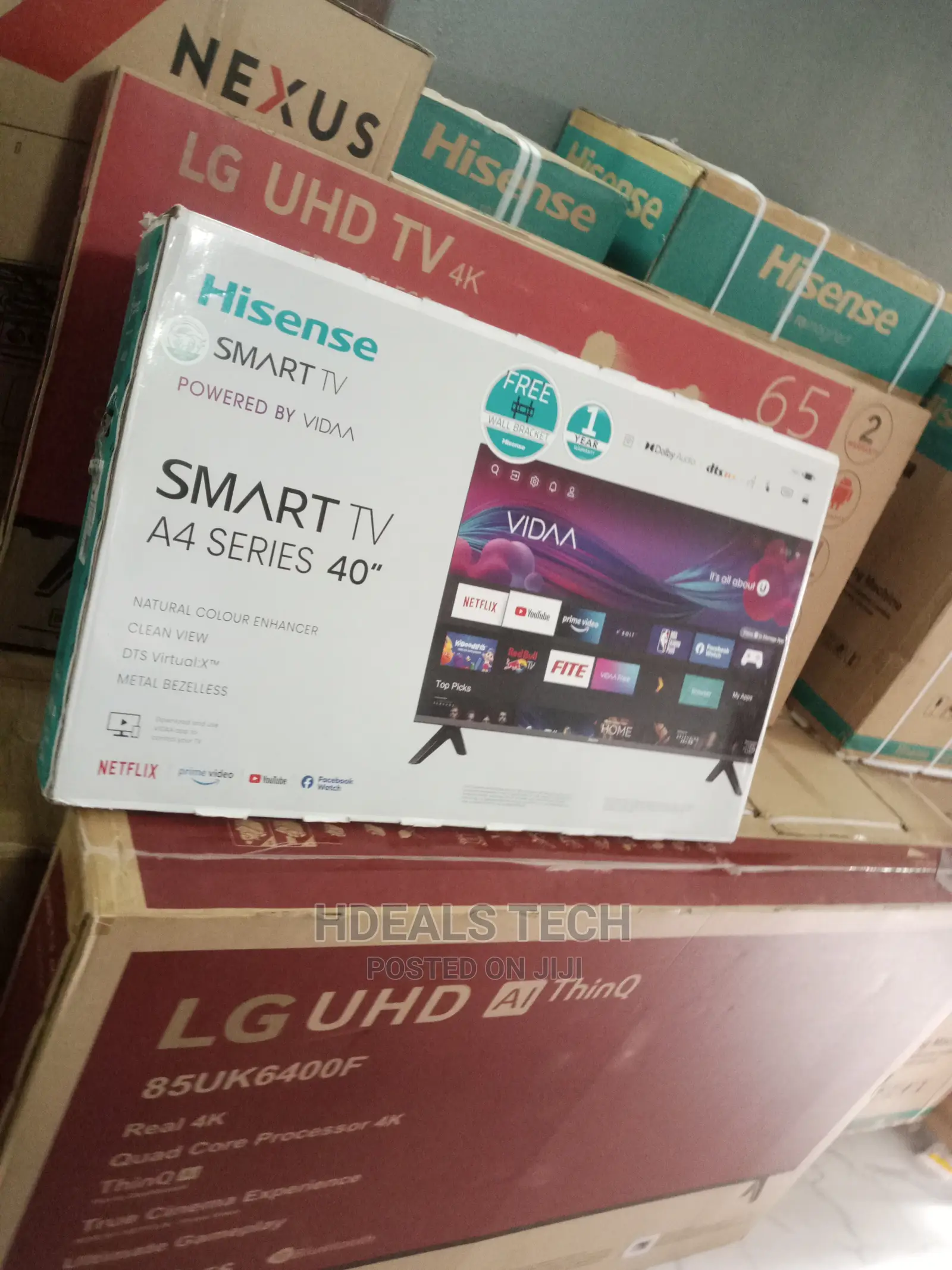 Affordable Quality Hisense 40 A4 Smart Series TV