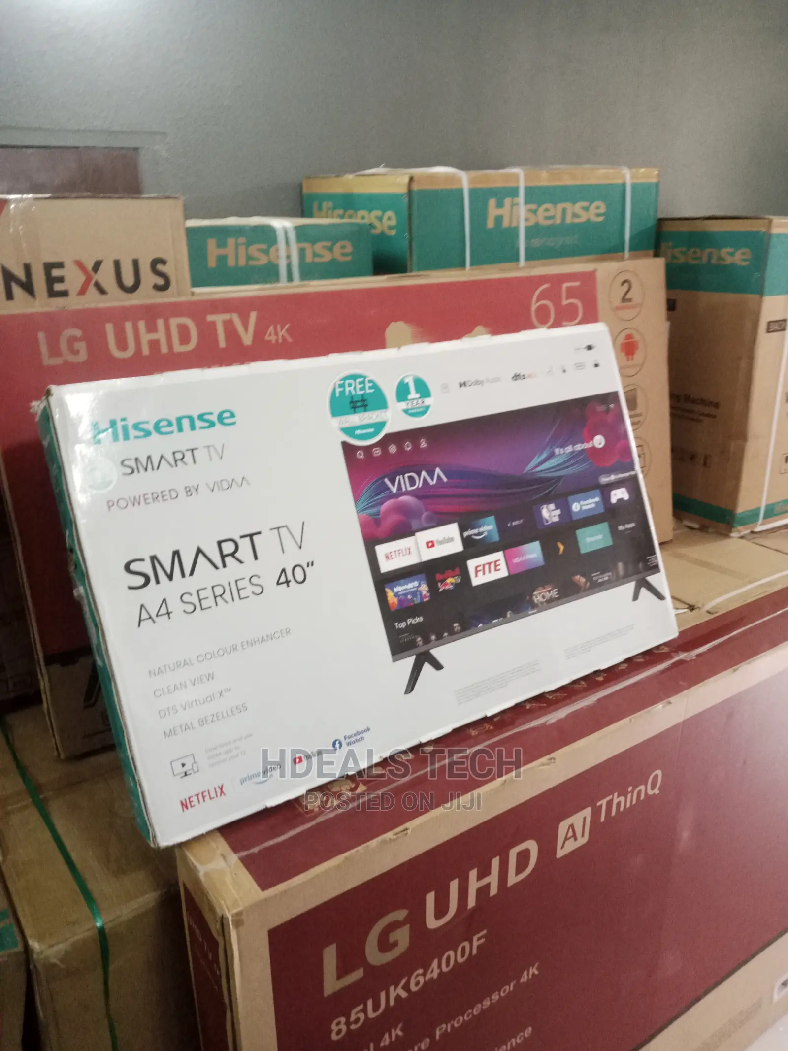 New Hisense 40 A4 Series Smart TV