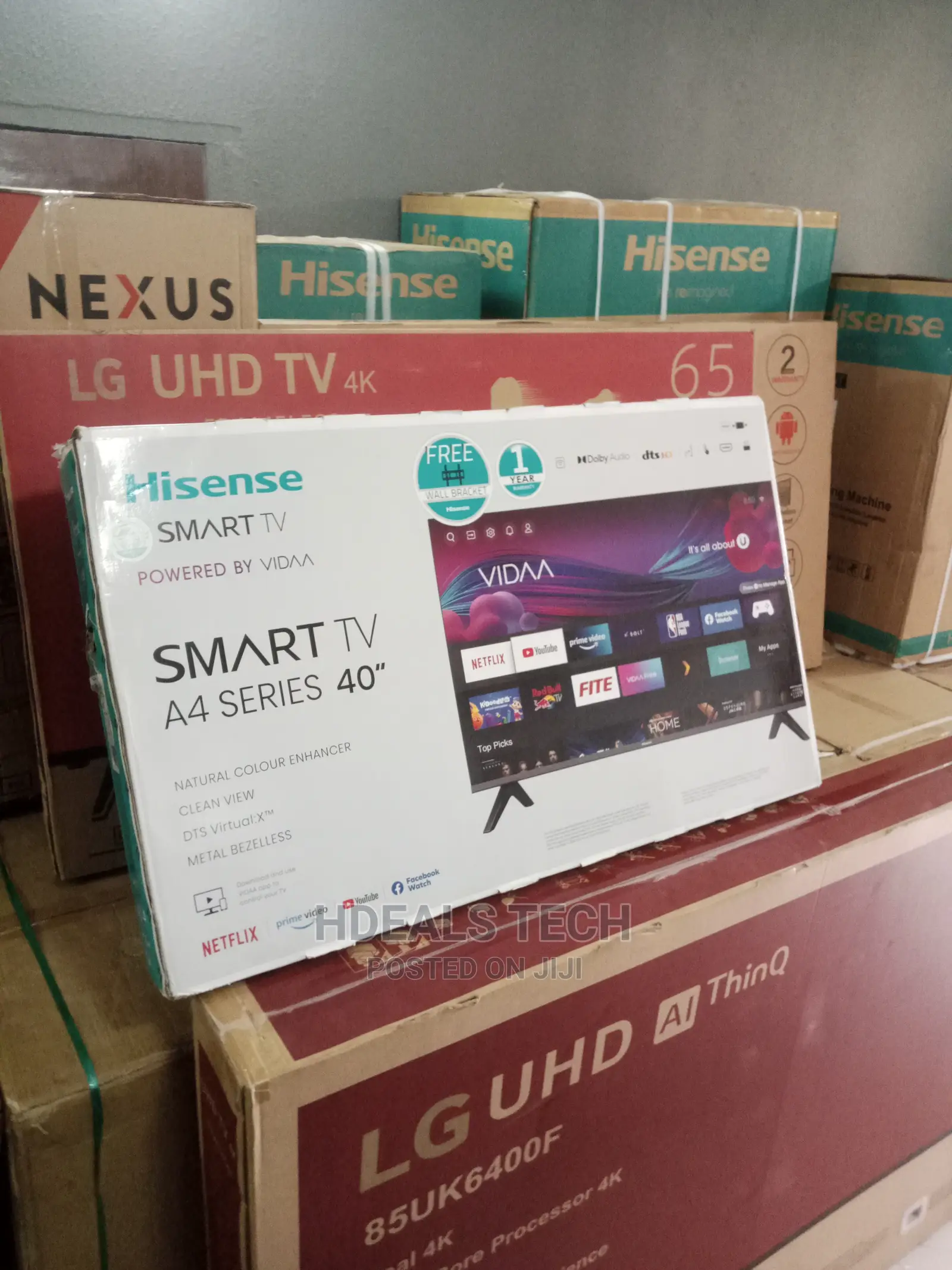 High Selling Hisense 40 A4 Series Smart TV