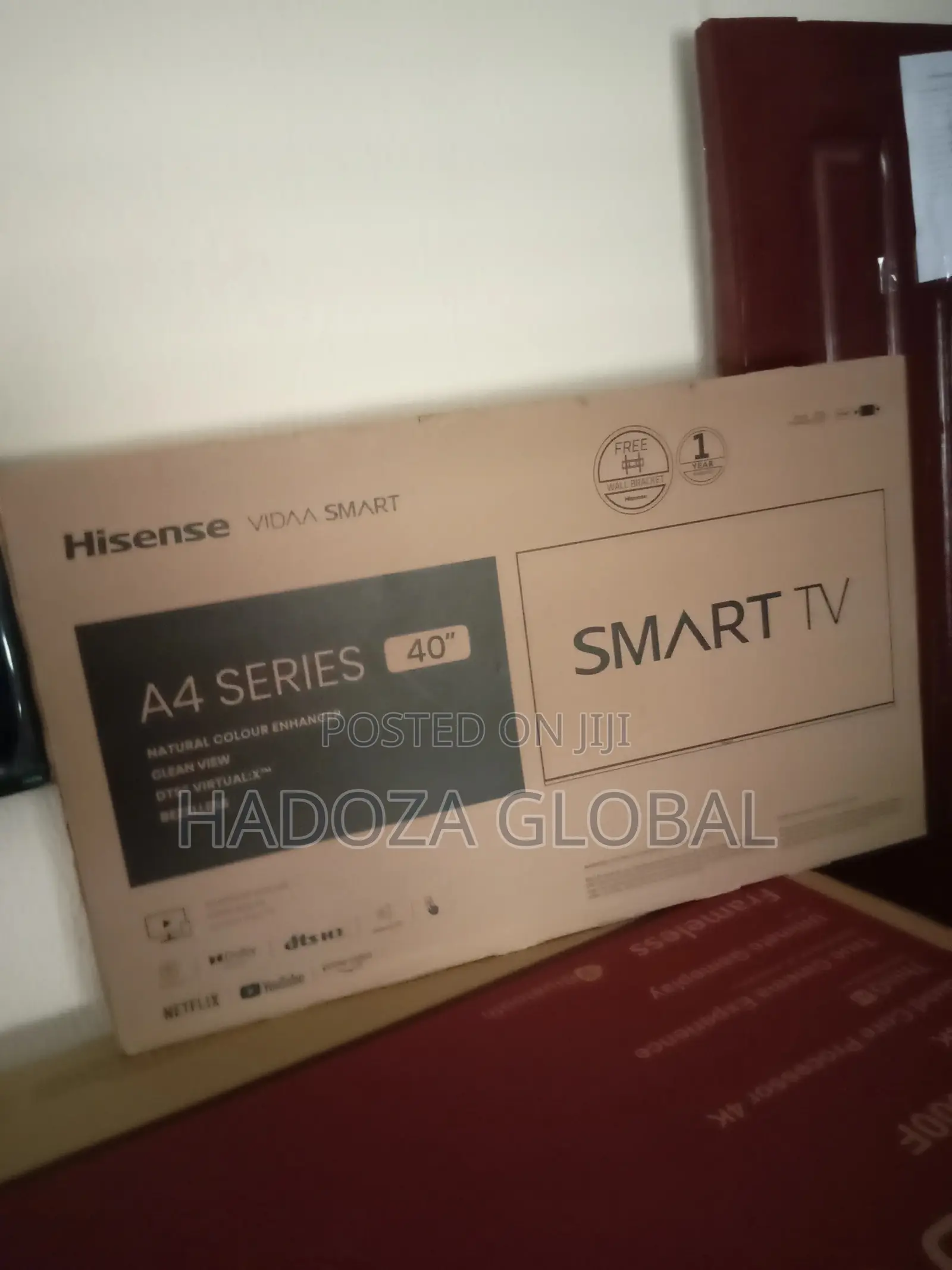 Clean View Hisense 40inch Smart TV