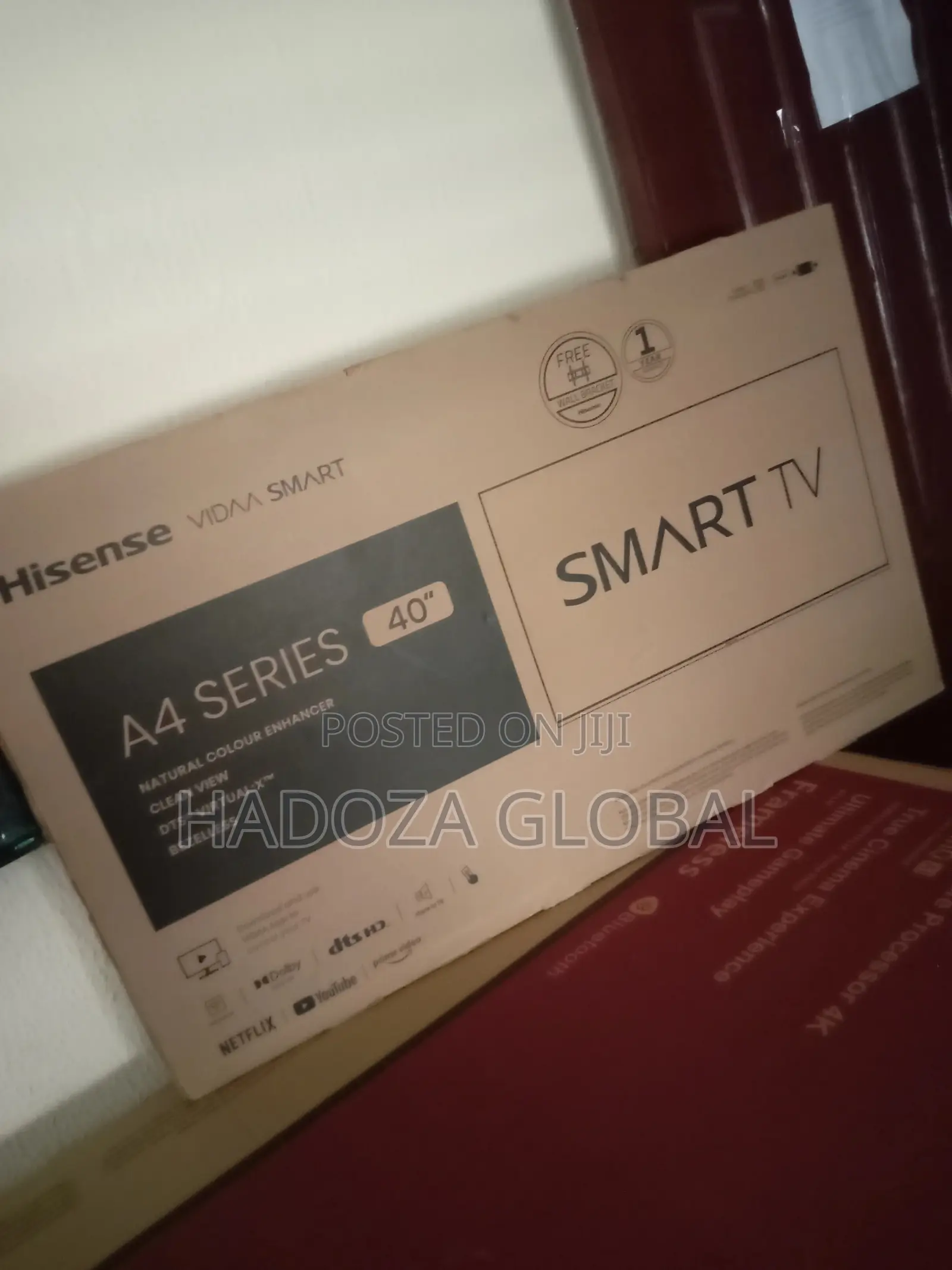 Clean View Hisense 40inch Smart TV