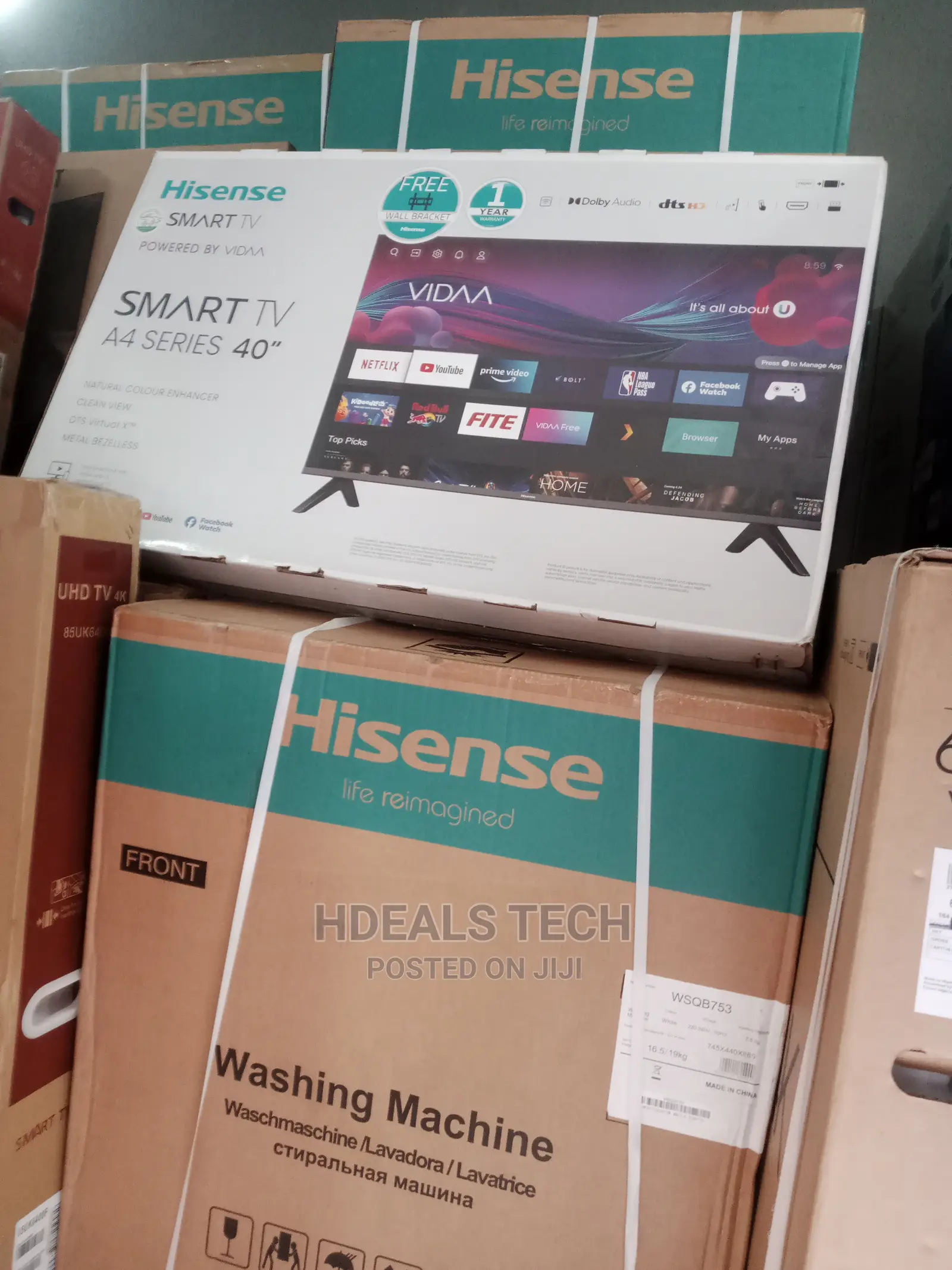 High Quality View Hisense 40 A4 Series Smart TV