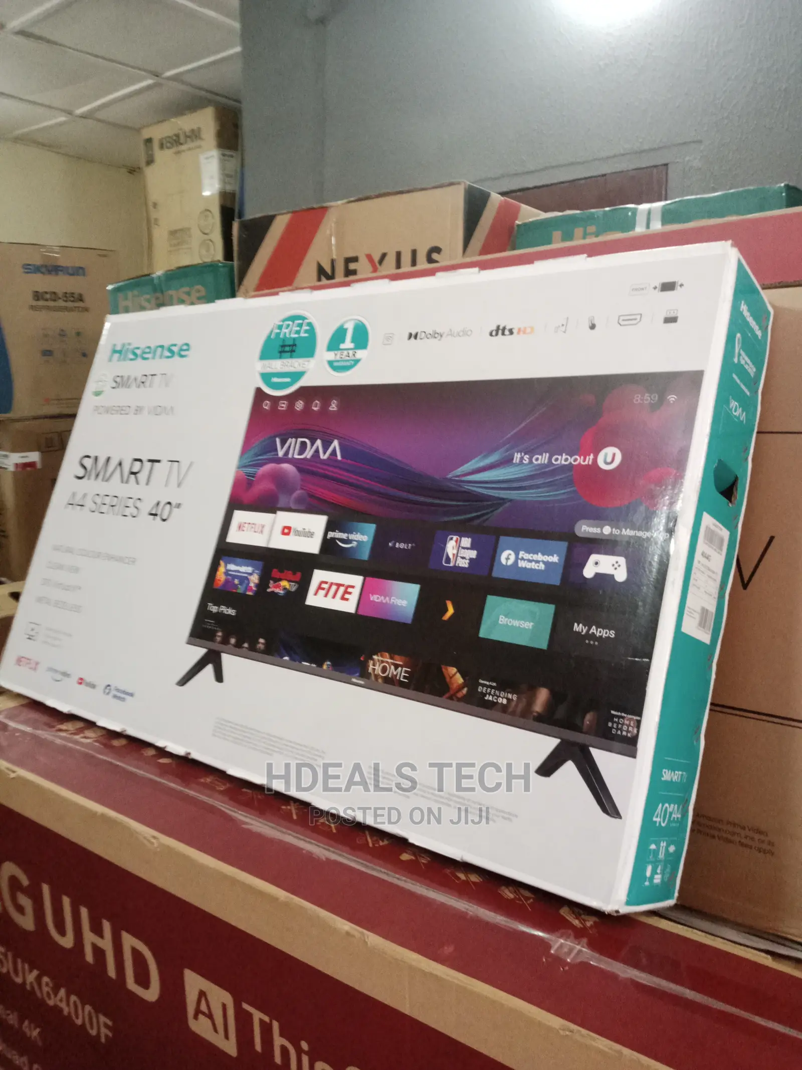 High Quality View Hisense 40 A4 Series Smart TV
