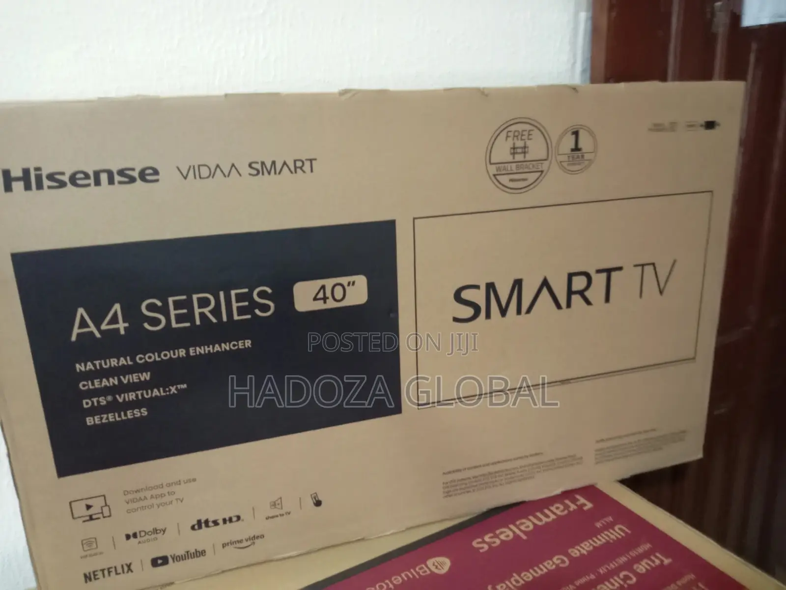 Hisense 40" Smart TV + Prime Video
