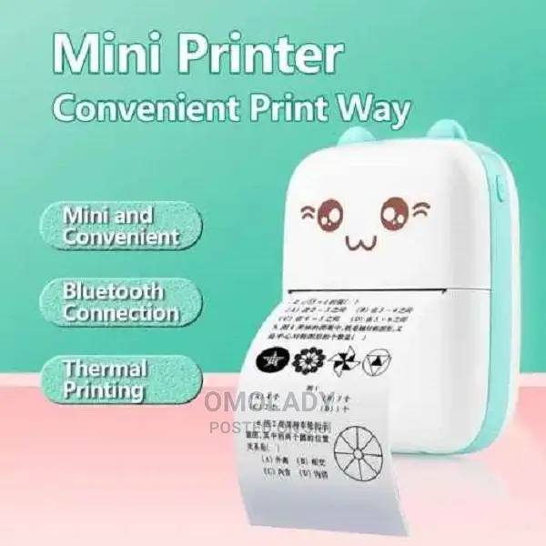 Mini Portable Phone Bluetooth Printer Only