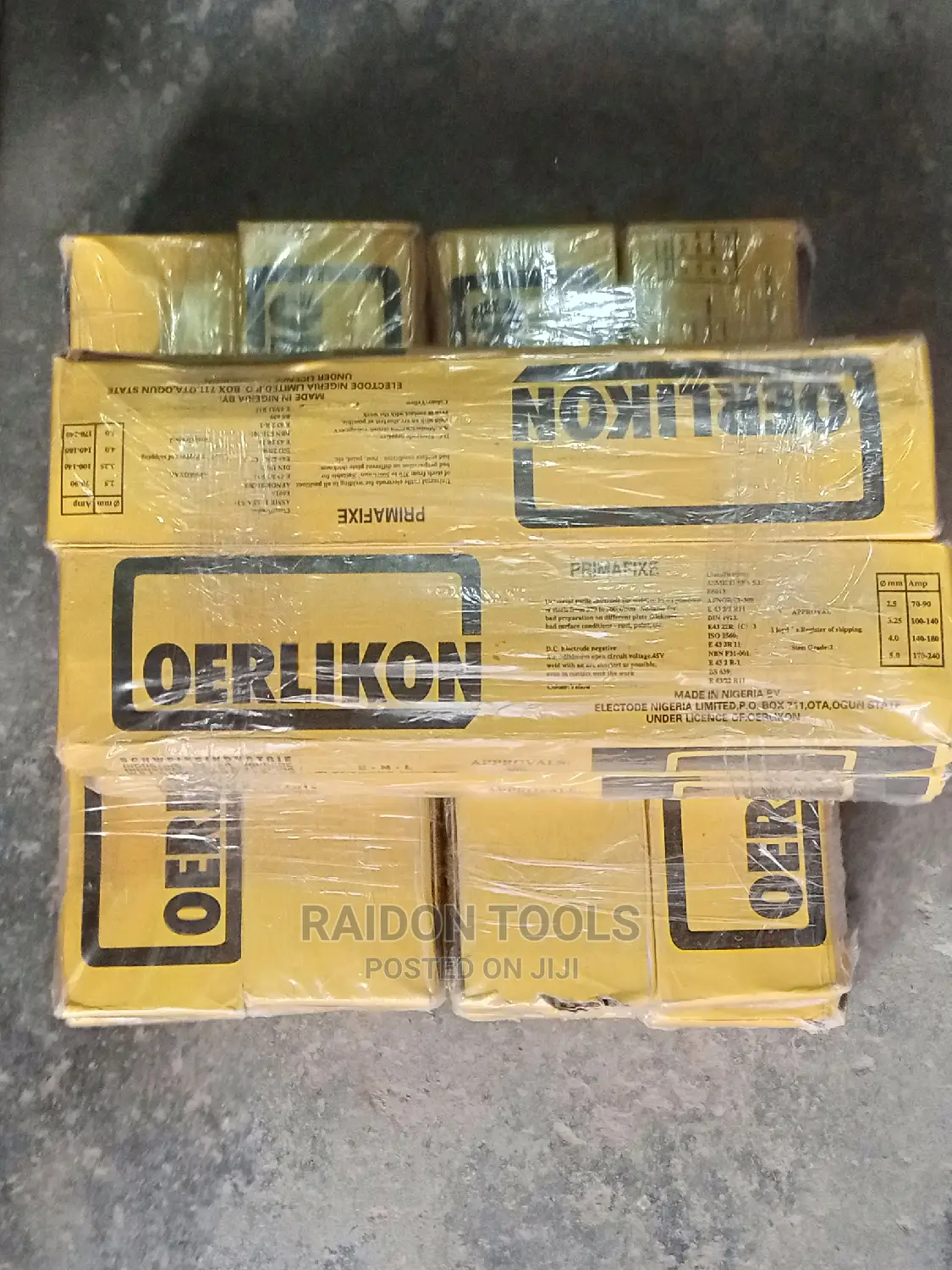 OERLIKON ELECTRODE 2.5 Mild Steel
