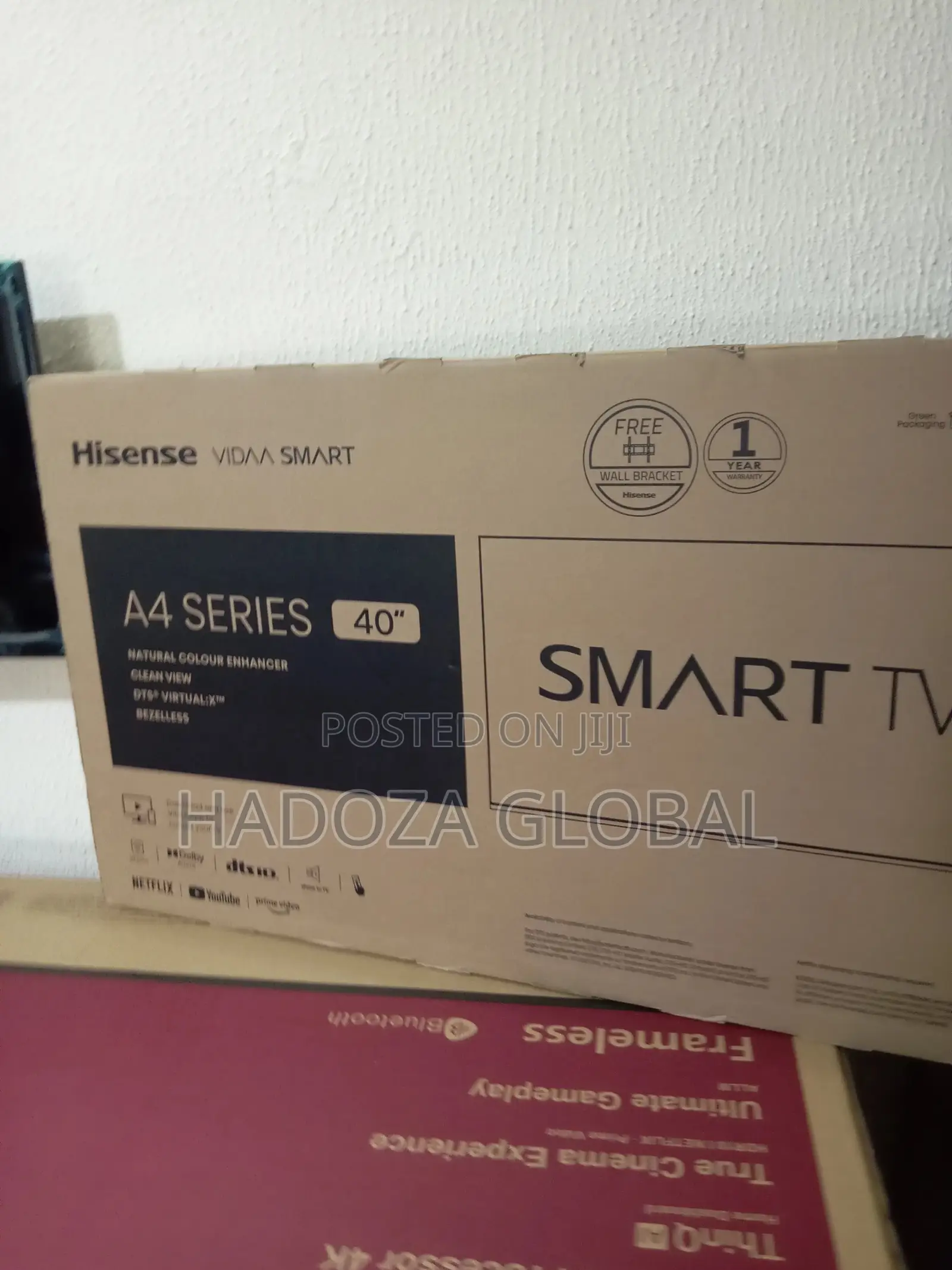 Hisense 40inch Vidaa Phone Control Smart TV