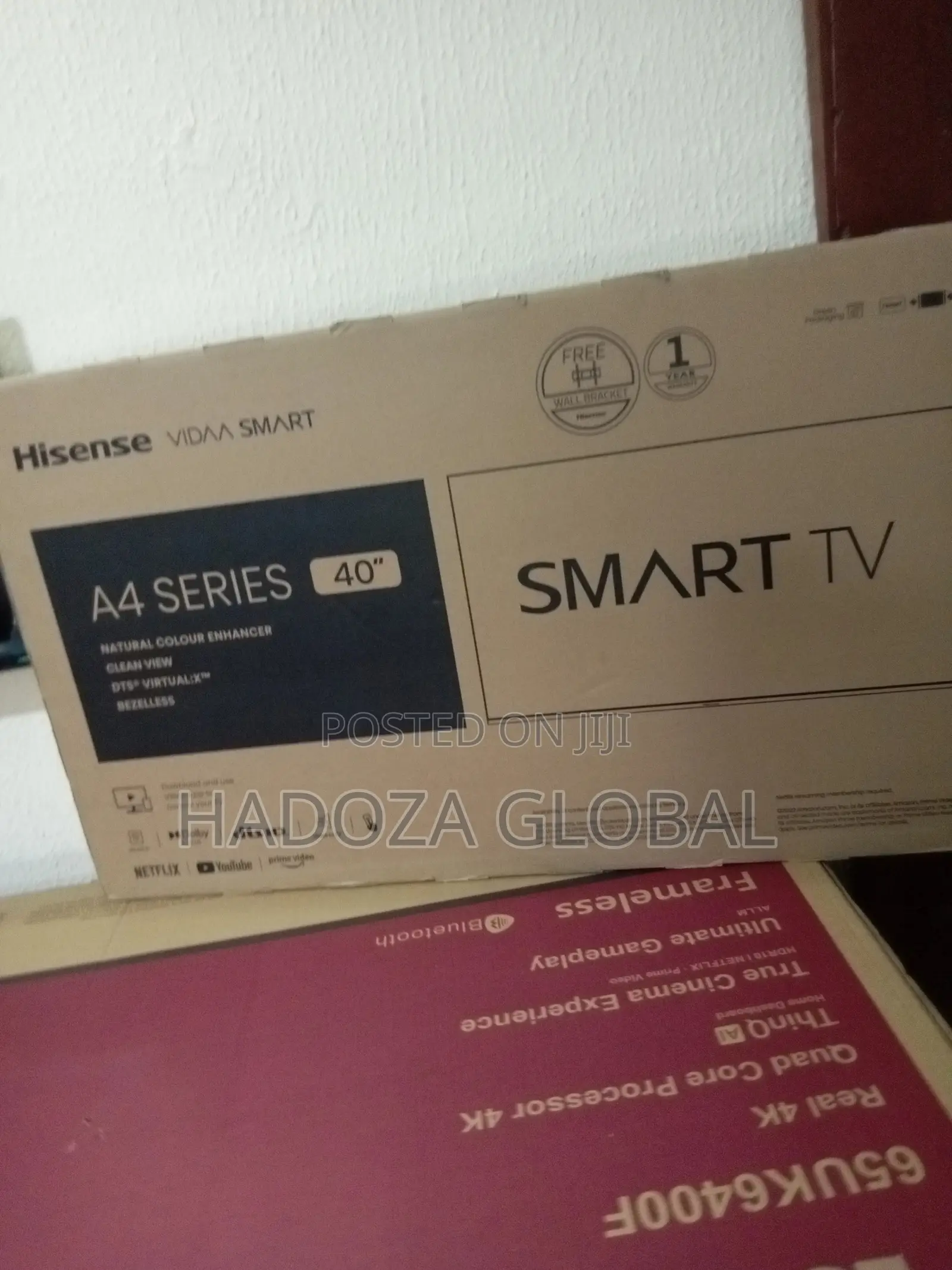 Hisense 40inch Vidaa Phone Control Smart TV