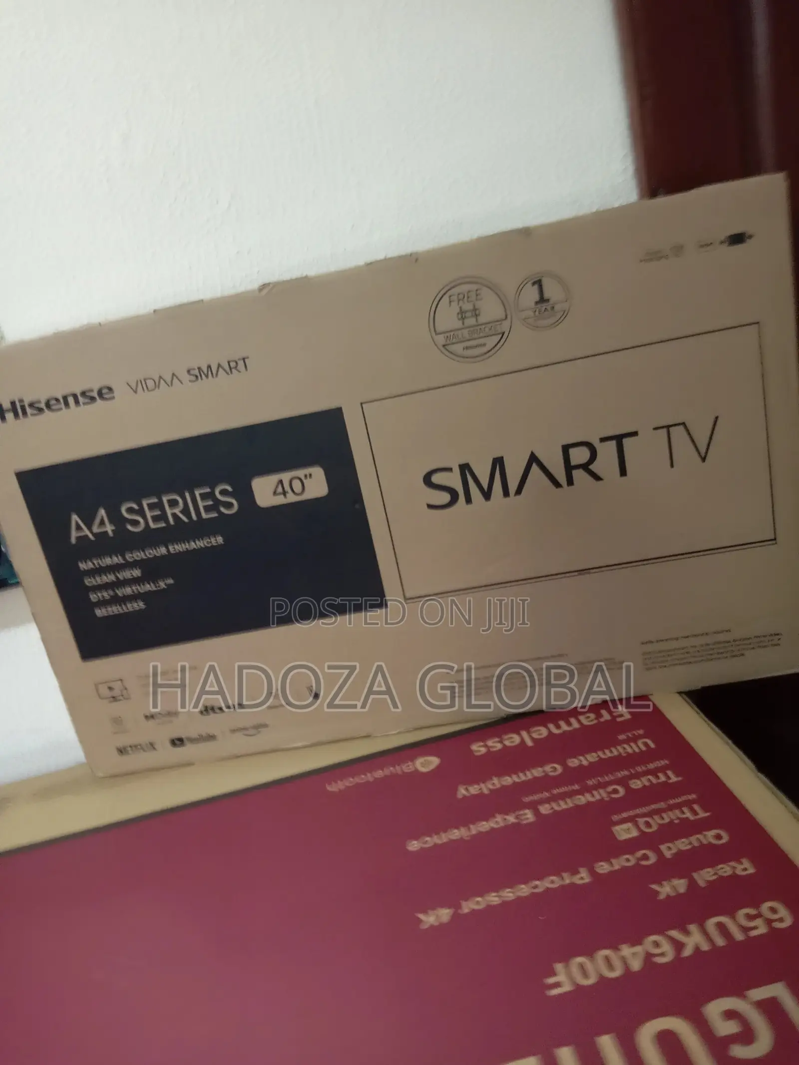 Hisense 40inch Vidaa + Phone App Remote Control Smart TV