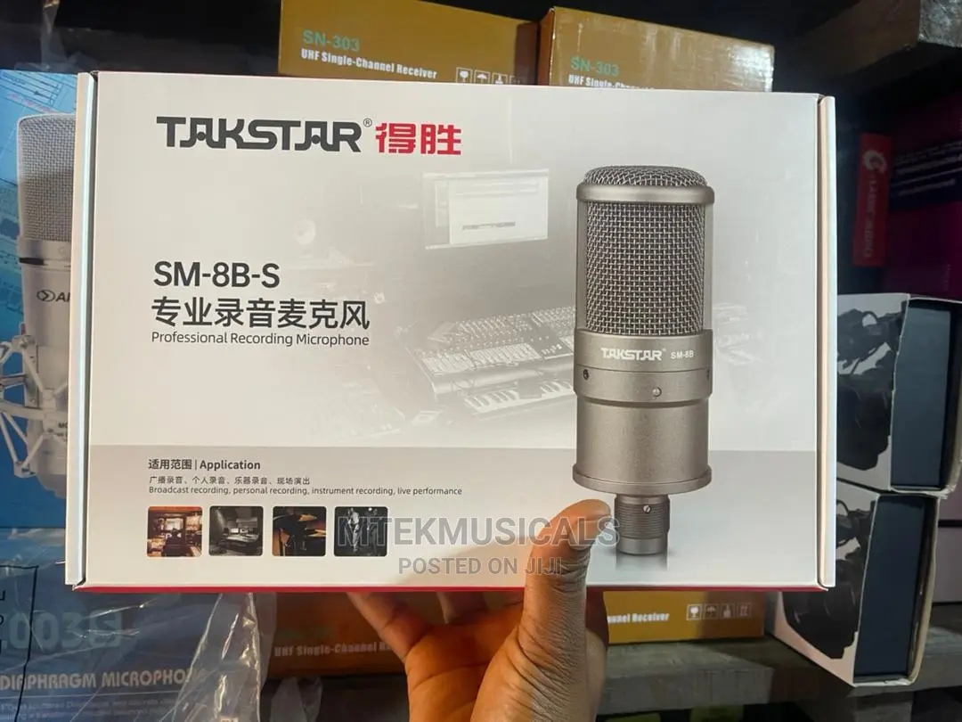 Takstar SM-8B-S Condenser Studio Microphone