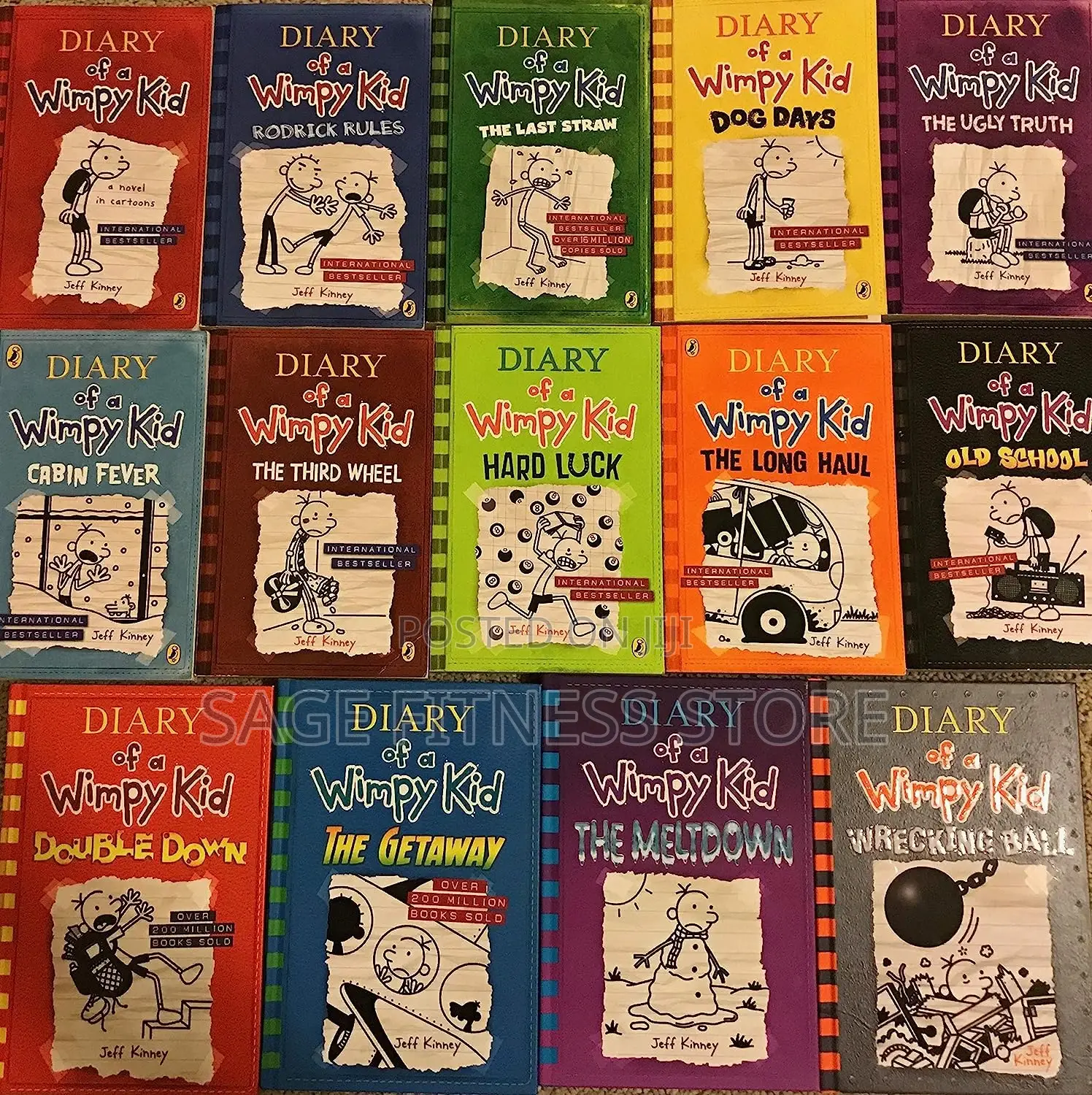 Diary of a Wimpy Kid Series (14 Bundles)