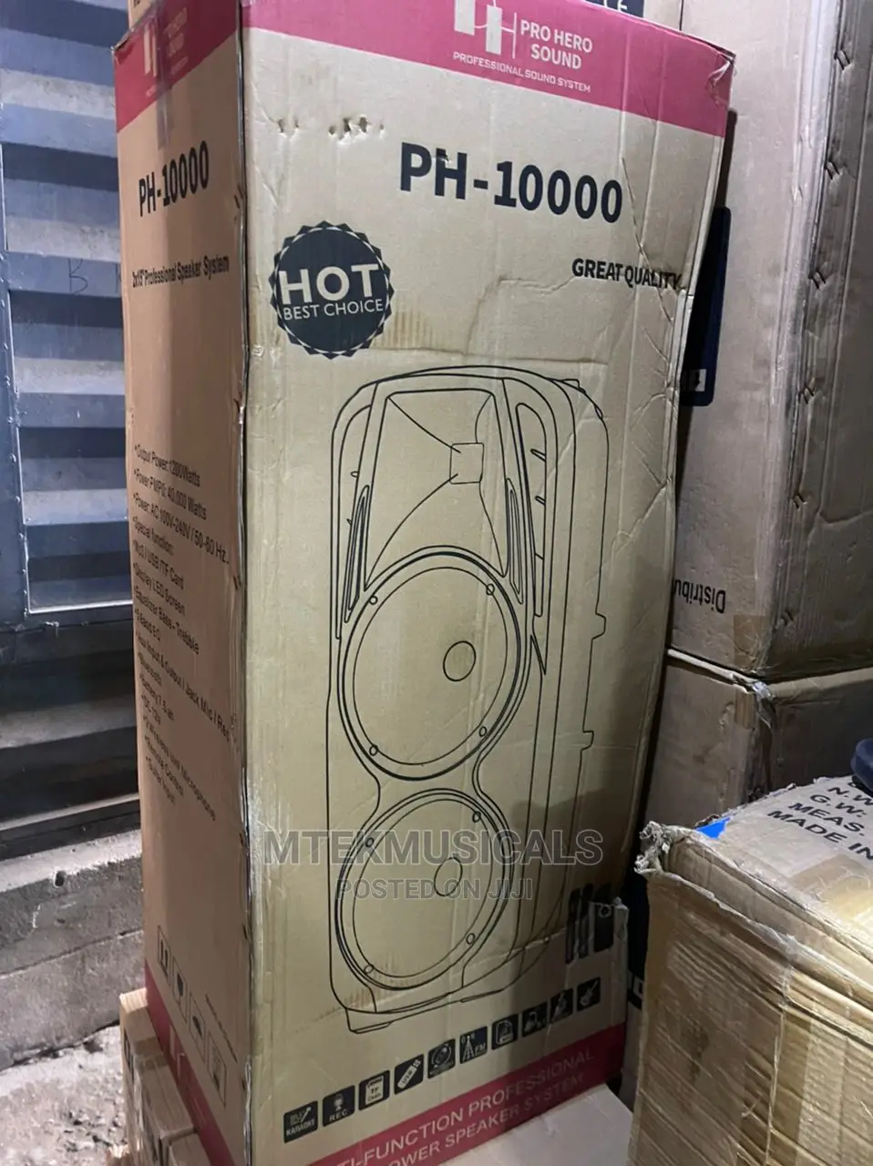 Pro Hero Ph 10000 Speaker