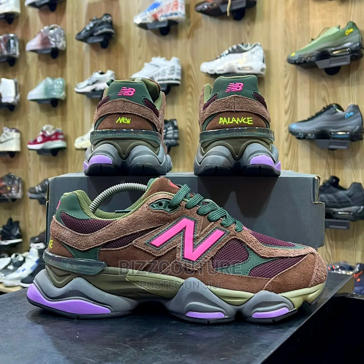 Original NEWBALANCE 9060 Richoak Burgundy Available Instore