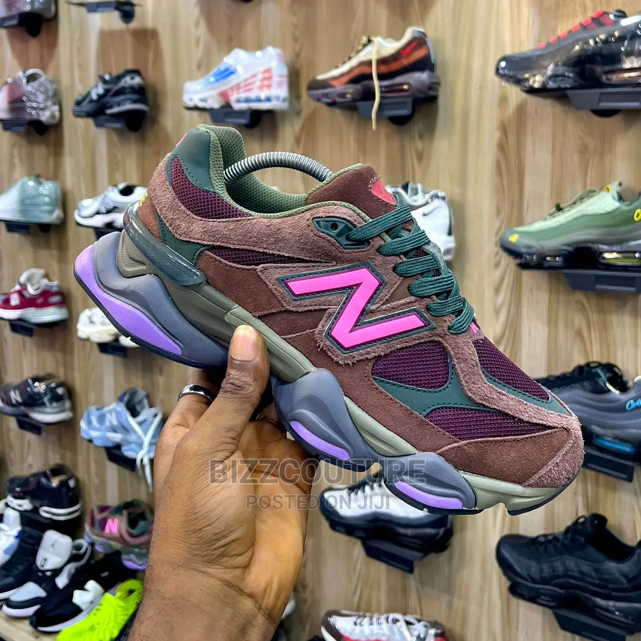 Original NEWBALANCE 9060 Richoak Burgundy Available Instore