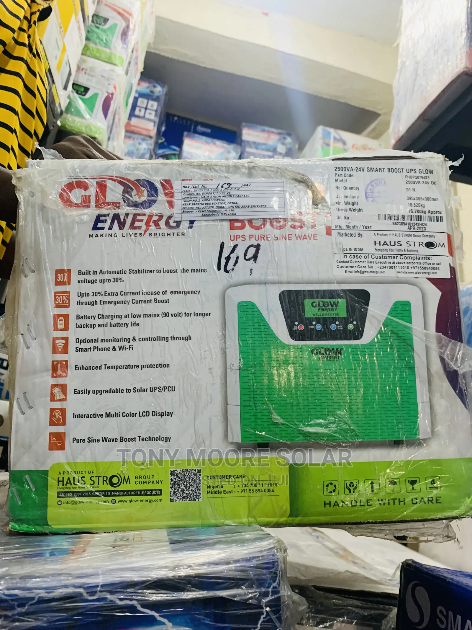 2.5kva 24v Glow Energy Inverter