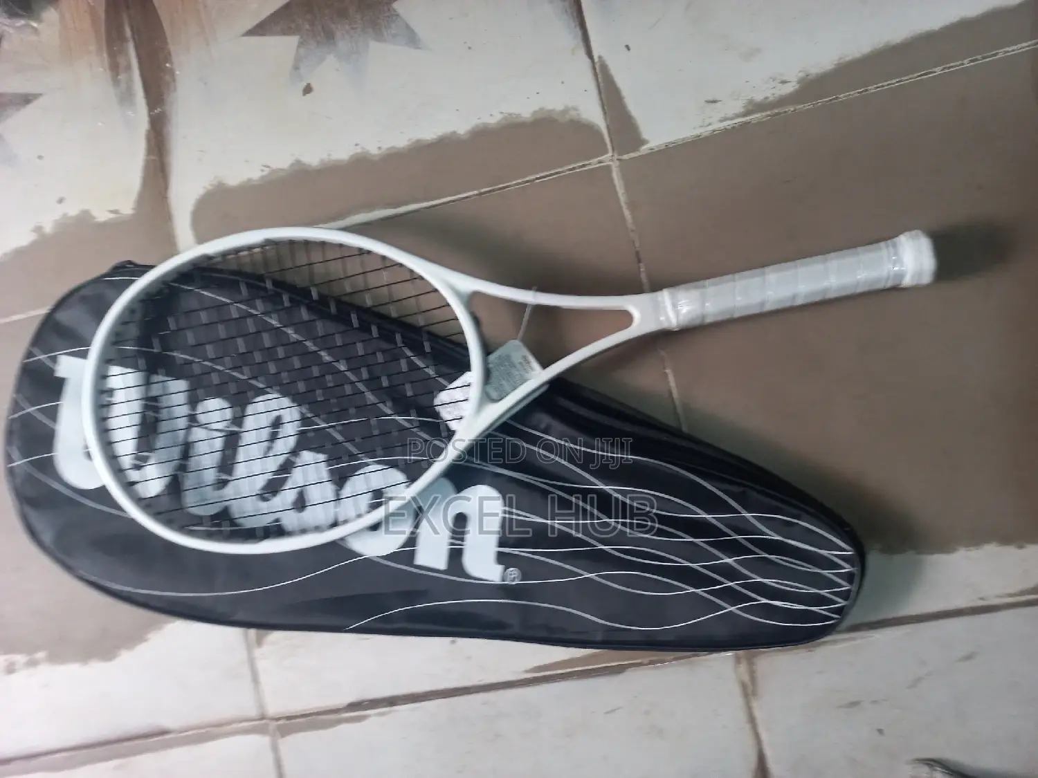 Pro Staff White Tennis Racket 9