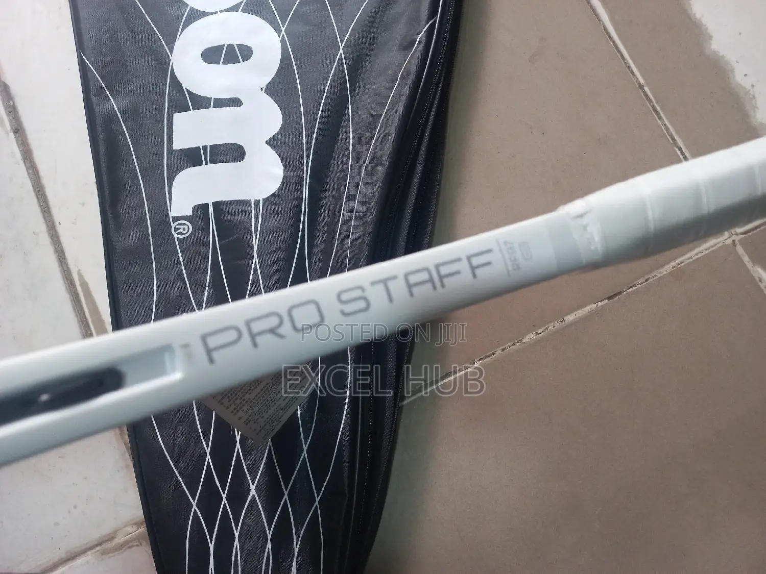 Pro Staff White Tennis Racket 9