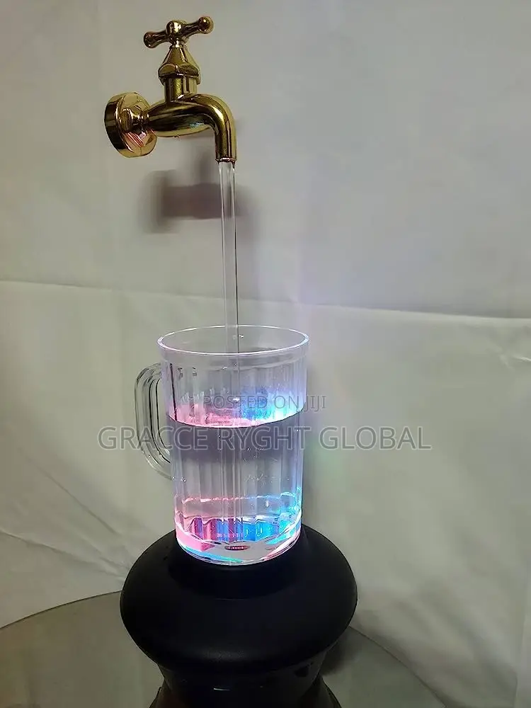 Magic Faucet Mug With Led Light