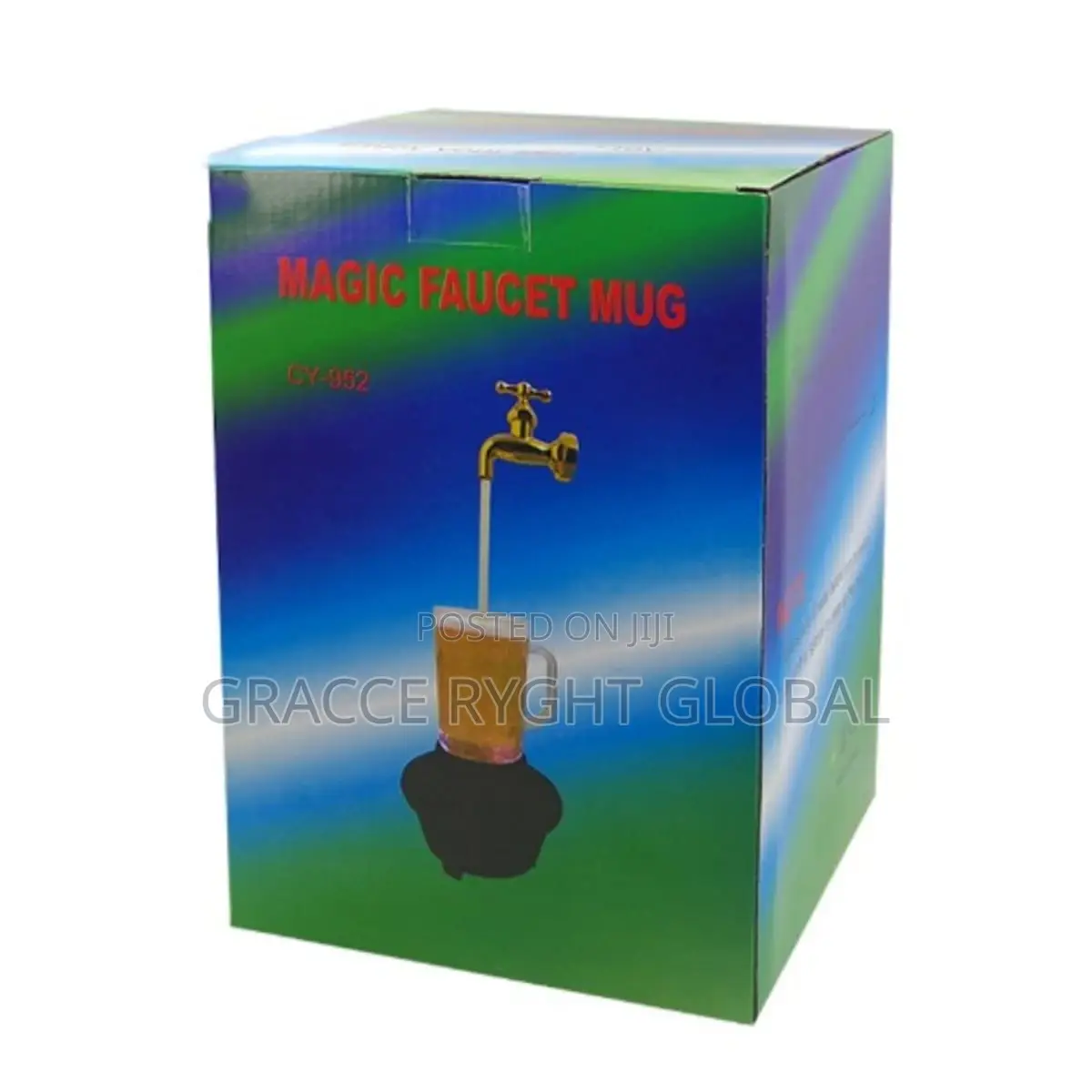 Magic Faucet Mug With Led Light